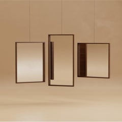 Specchio G.10 / Noce naturale di Lusano