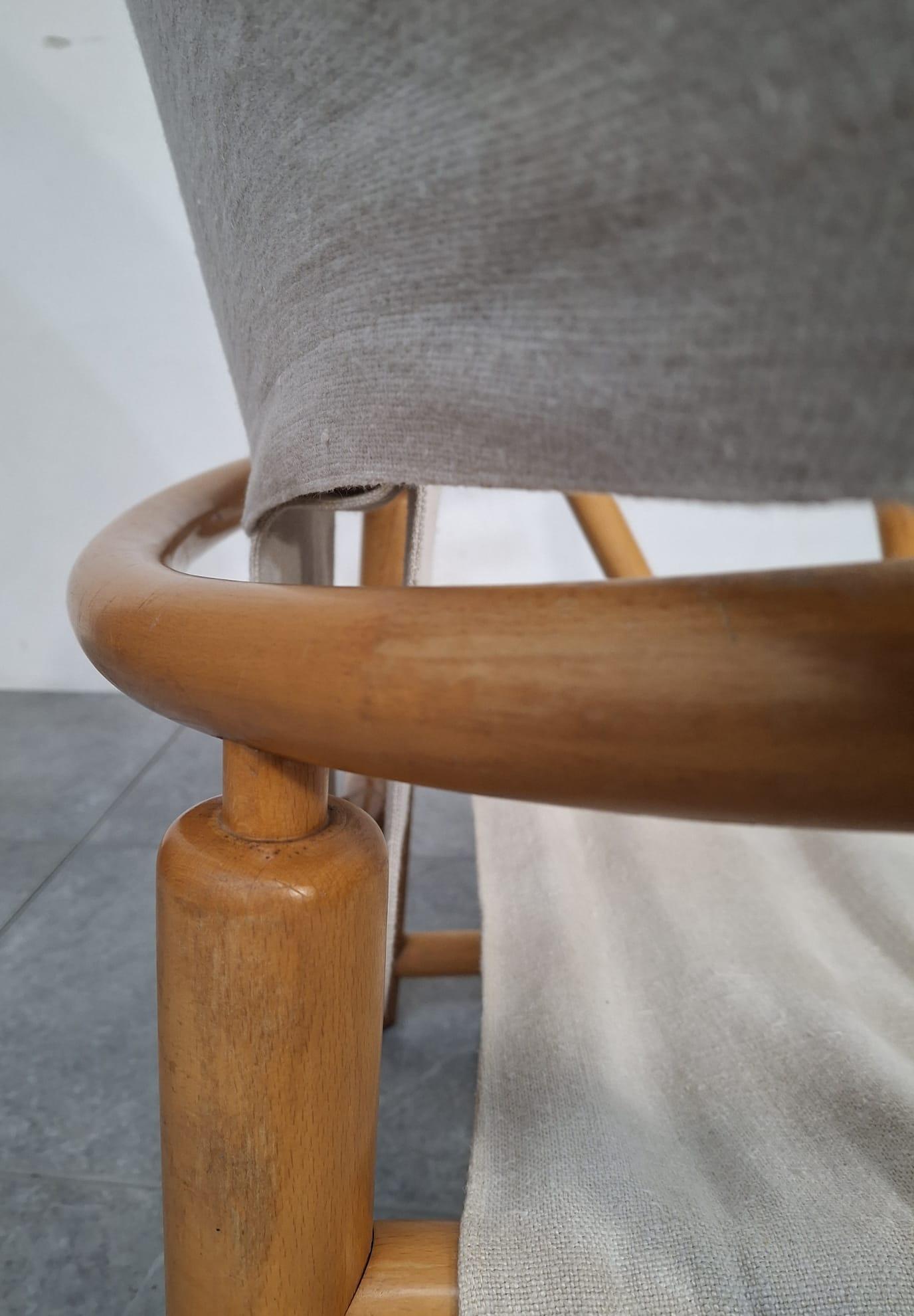 Mid-Century moderno G23 Hoop Lounge Chair by Piero Palange & Werther Toffoloni for Germa in vendita