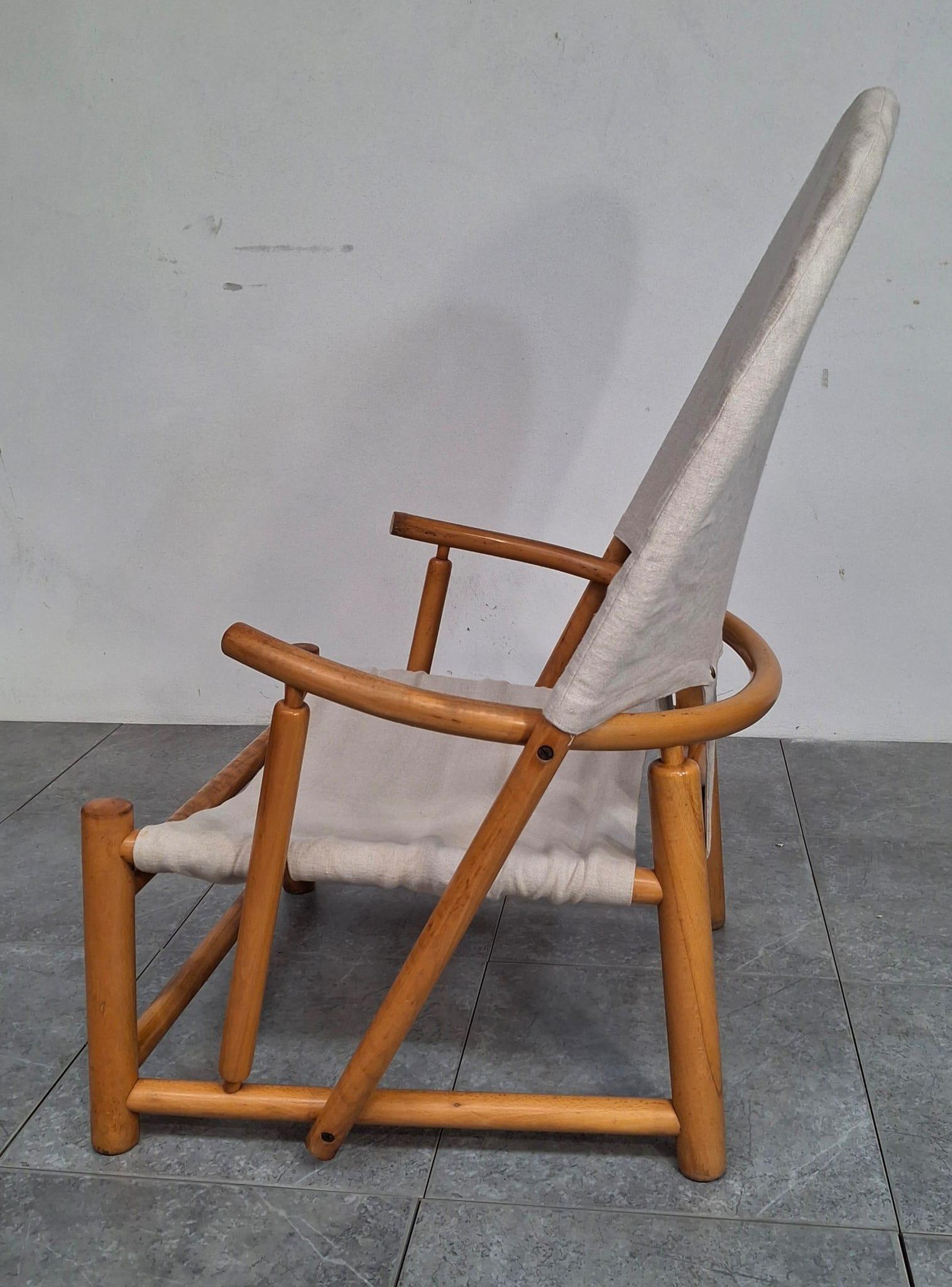 Late 20th Century G23 Hoop Lounge Chair by Piero Palange & Werther Toffoloni for Germa in vendita