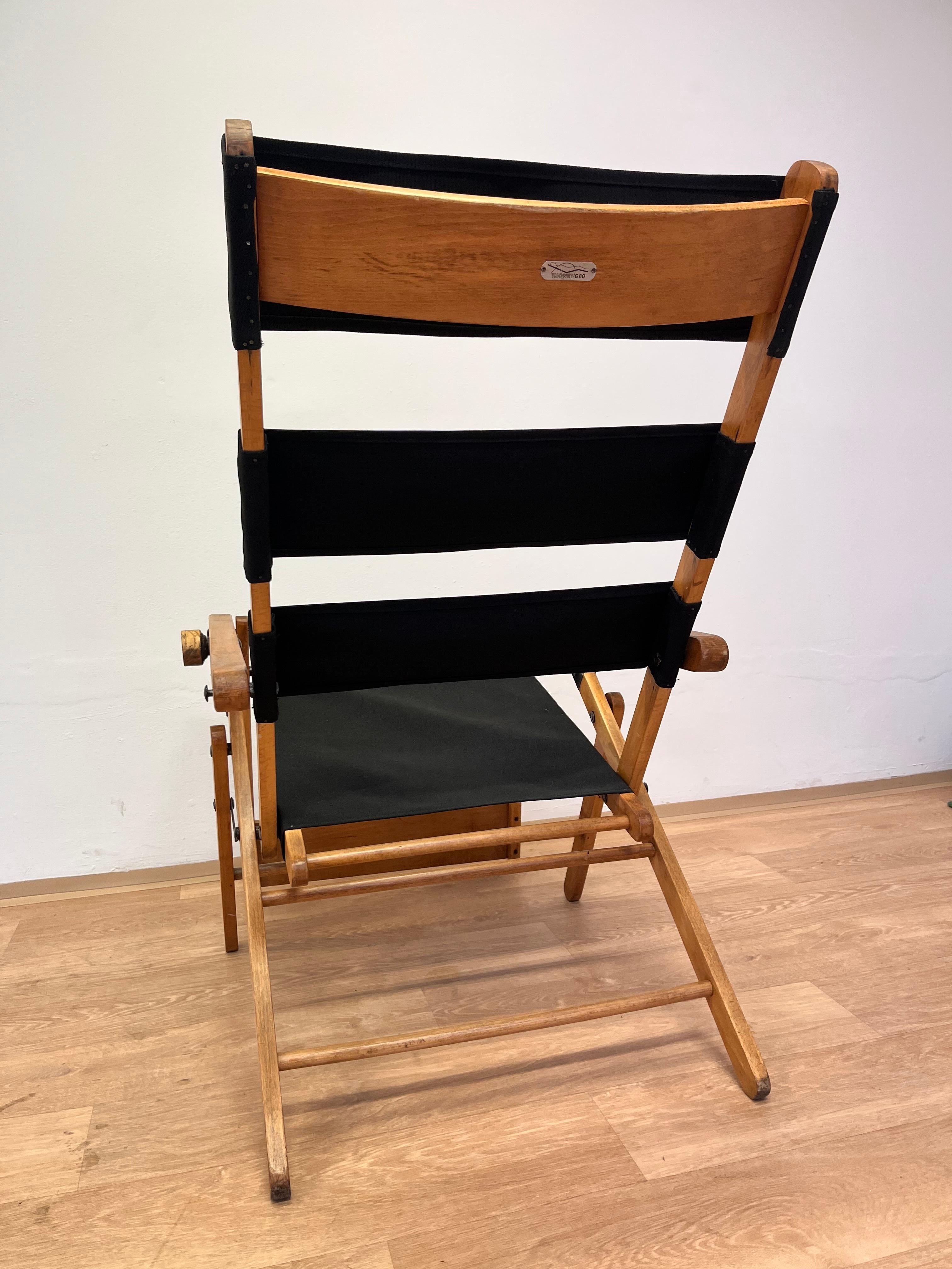 Sedia a sdraio G80 - Thonet, 1930 di Hans Luckhardt in vendita 2