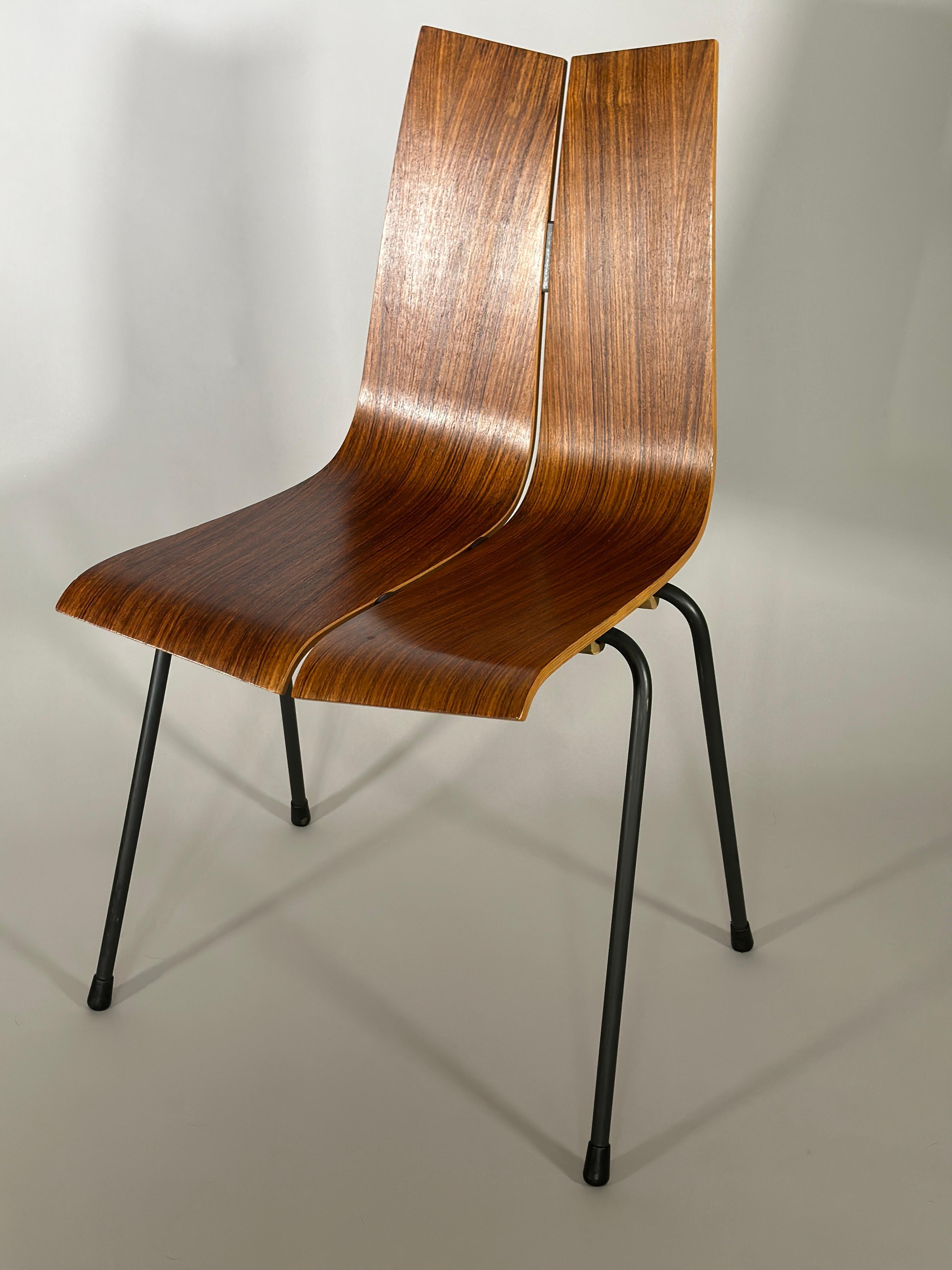Ga Chair by Hans Bellmann for Horgenglarus, 1950s In Excellent Condition For Sale In Čelinac, BA