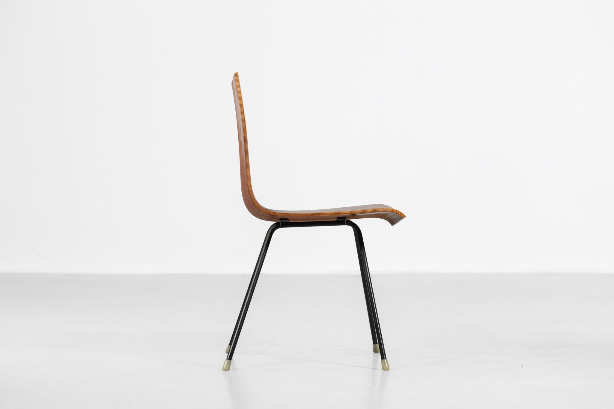 European GA chair by Hans Bellmann, Suisse Design, 1960s For Sale