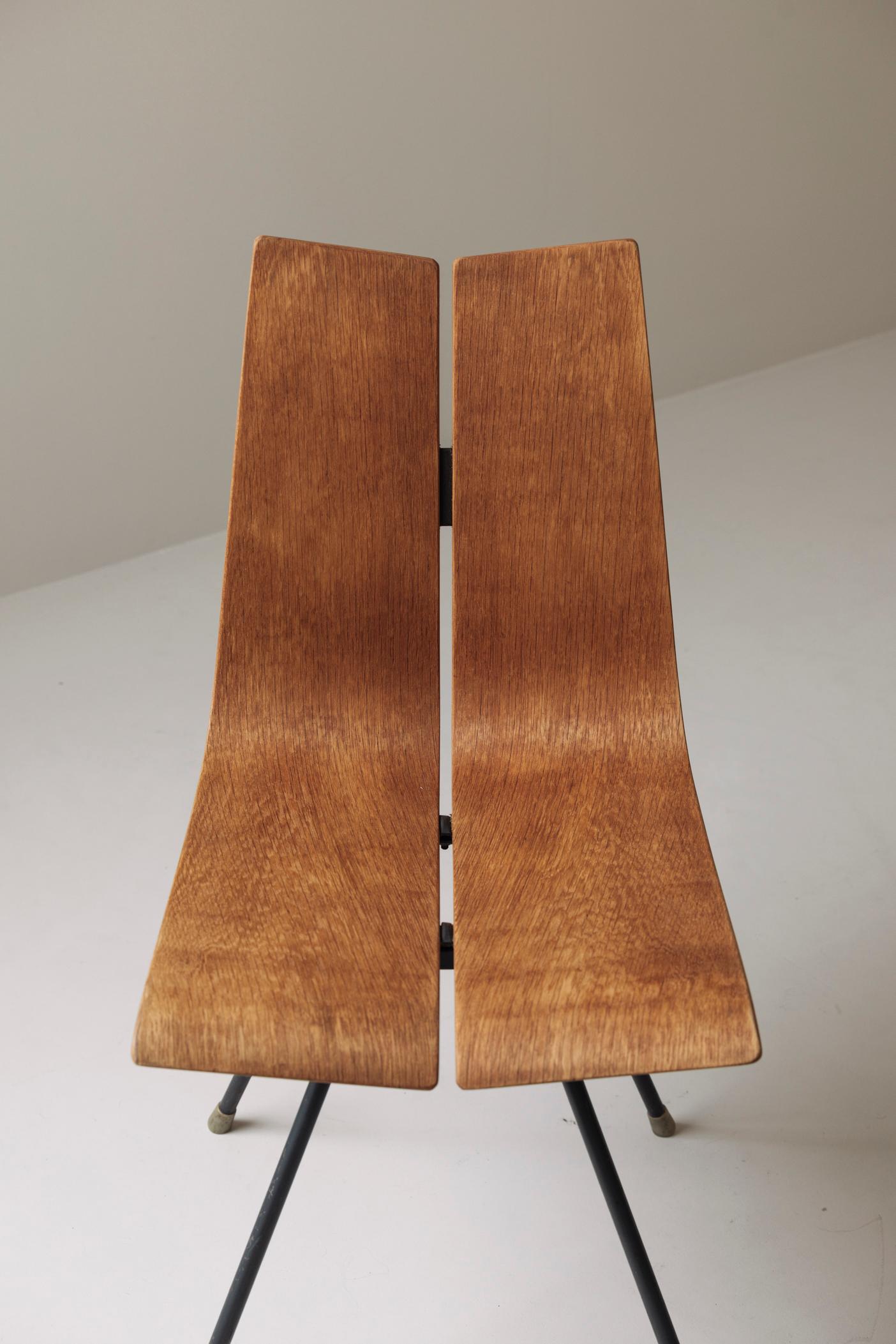 GA Side Chairs by Hans Bellmann for Horgen-Glarus, Switzerland 1954 6