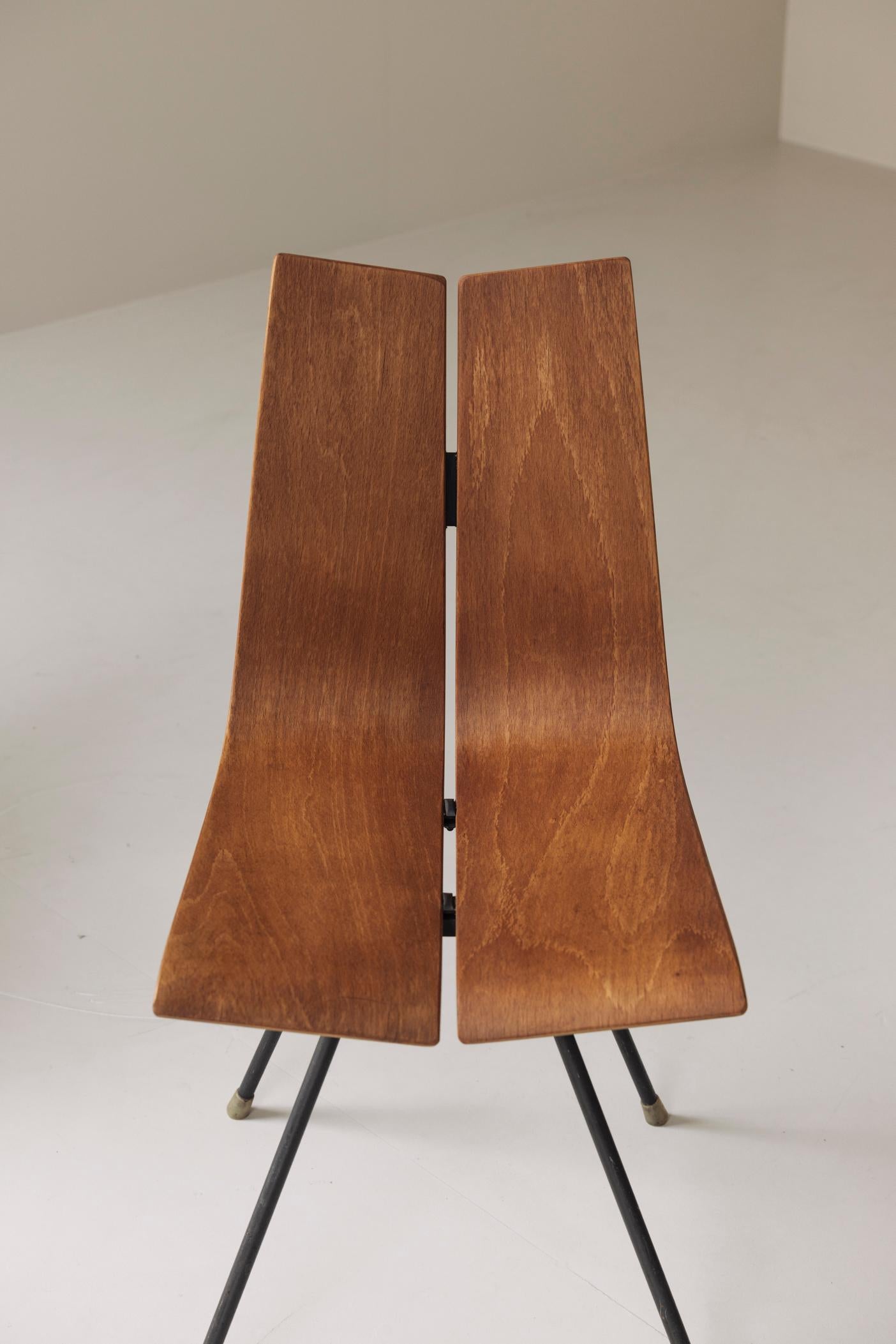GA Side Chairs by Hans Bellmann for Horgen-Glarus, Switzerland 1954 7