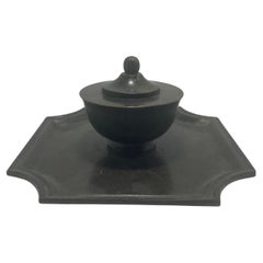 Calamaio svedese in bronzo di GAB, anni '30