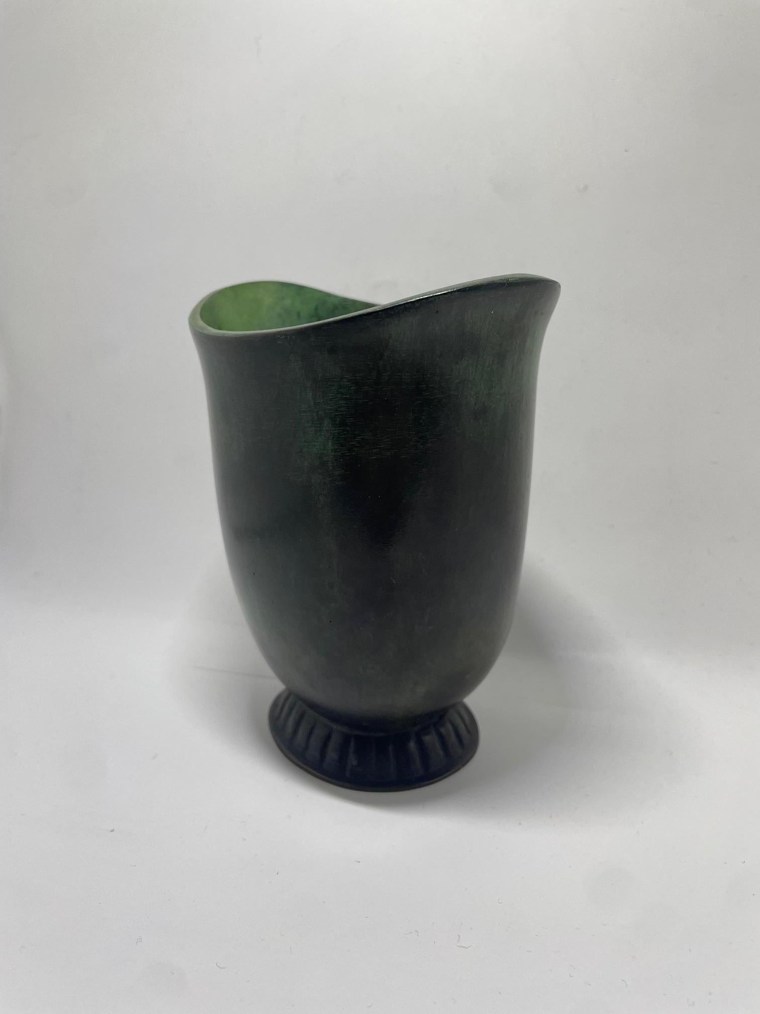 Art Déco Vaso in bronzo GAB - Art déco, anni '30 in vendita