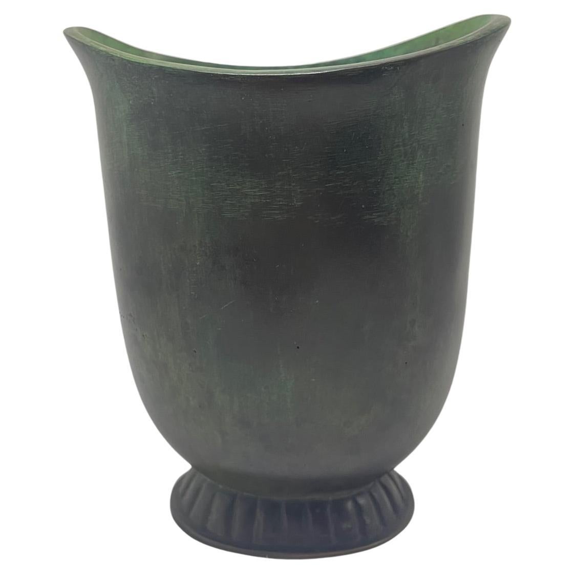 Vaso in bronzo GAB - Art déco, anni '30