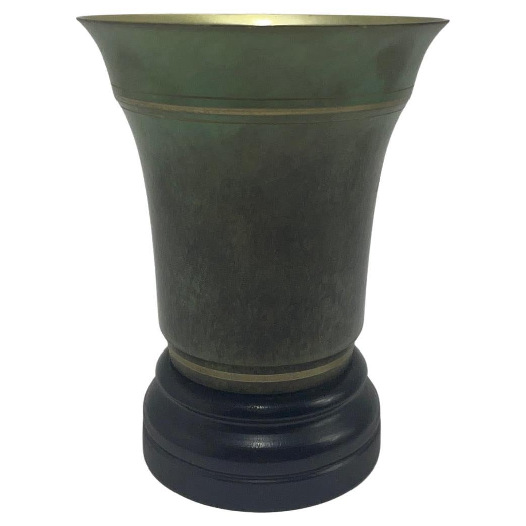 GAB Bronze Vase