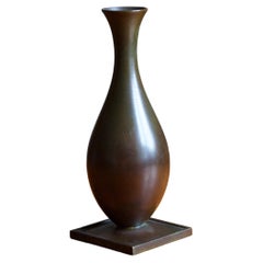 GAB Guldsmedsaktiebolaget, Small Vase or Vessel, Bronze, Sweden, 1944