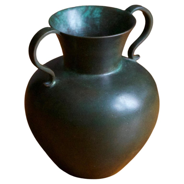 GAB Bronze Vessel, ca. 1935, Offered by Ponce Berga