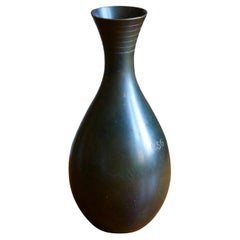 GAB Guldsmedsaktiebolaget, Vase or Vessel, Bronze, Sweden, 1940s