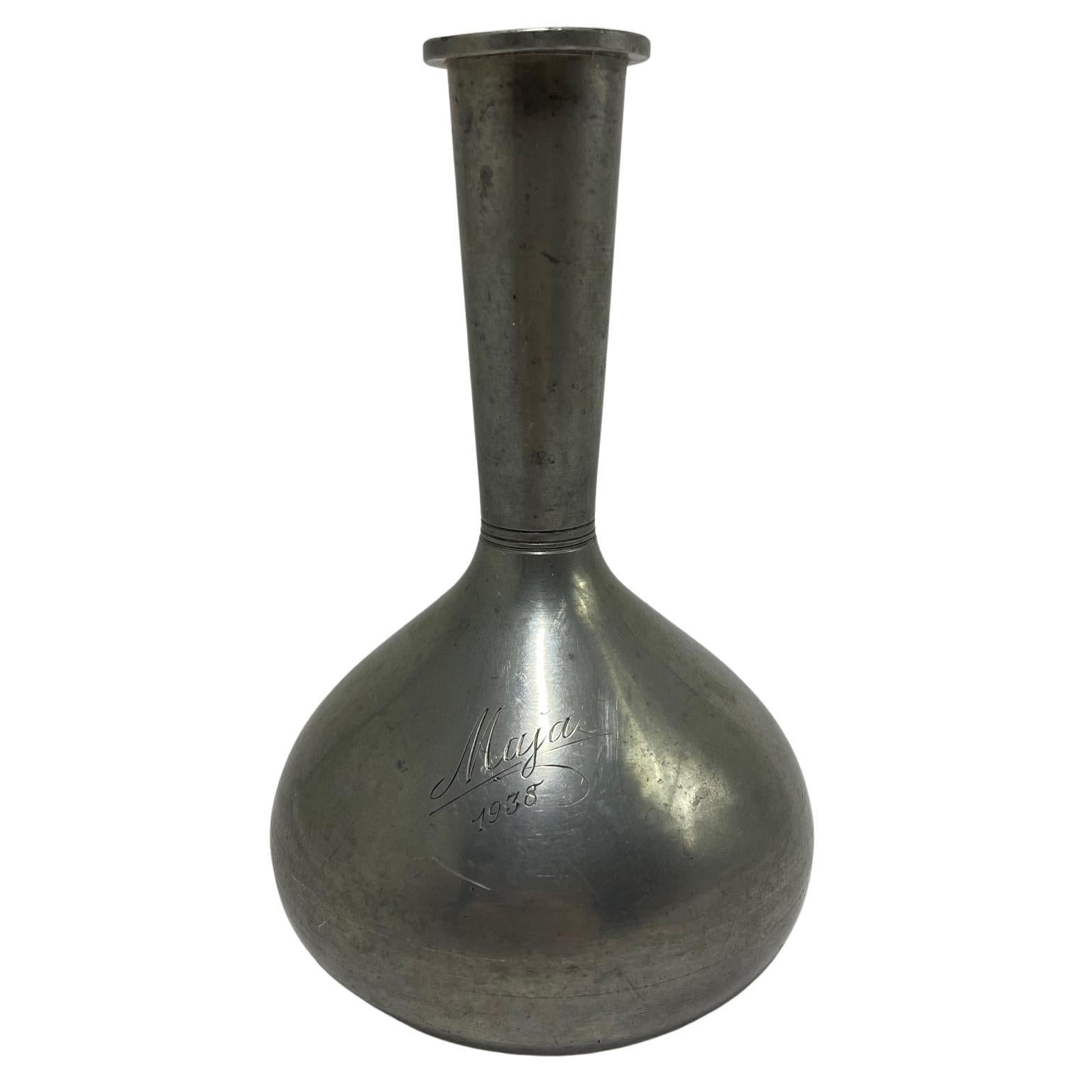 GAB Pewter - Vase 1931