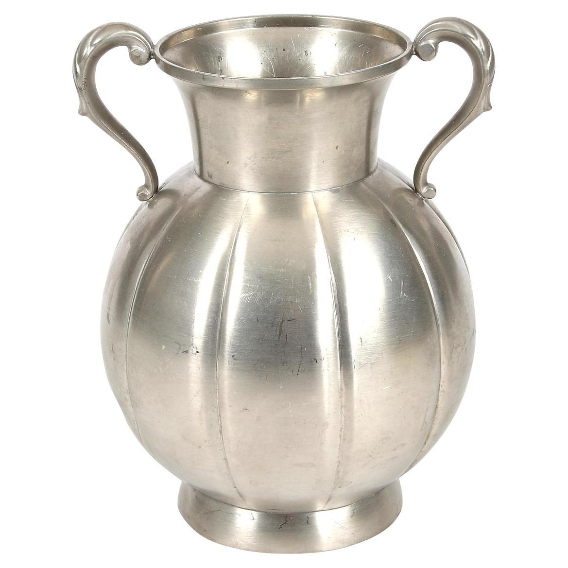 Vaso in peltro GAB - H8 1934