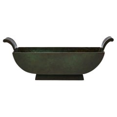 GAB Sweden Cuenco de bronce Jardinière - Principios del siglo XX