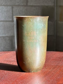 GAB Sweden Bronze Vase, 1940s