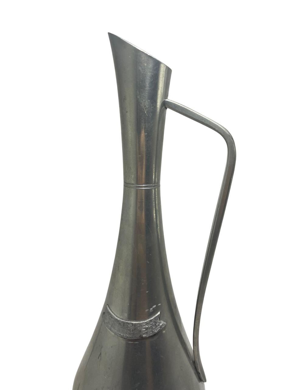 Scandinavo moderno GAB - Vaso alto in peltro - Moderno svedese 1940 in vendita