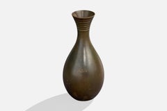 GAB, Jarrón, Bronce, Suecia, Años 30