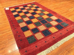 Serapi Rug Gallery’s Hand Knotted Gabbeh Modern Wool Area Rug