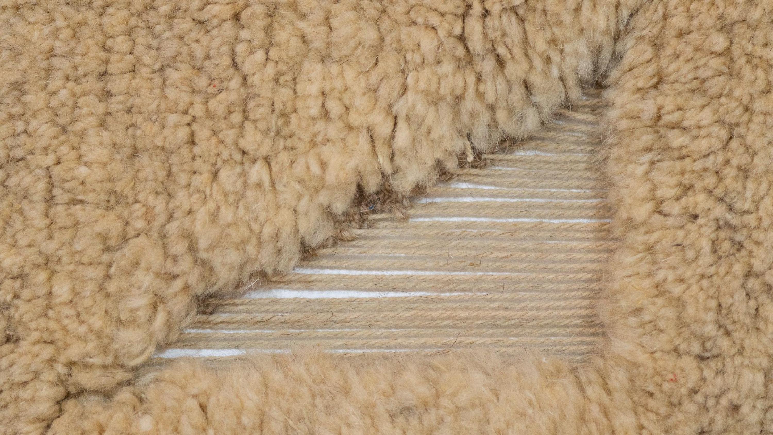 Gabbeh Interwoven with Warp Exposed Rug by Taher Asad Bakhtiari In New Condition For Sale In Geneve, CH