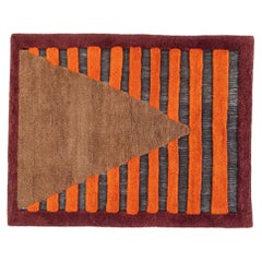 Gabbeh Interwoven with Warp Exposed Rug by Taher Asad Bakhtiari