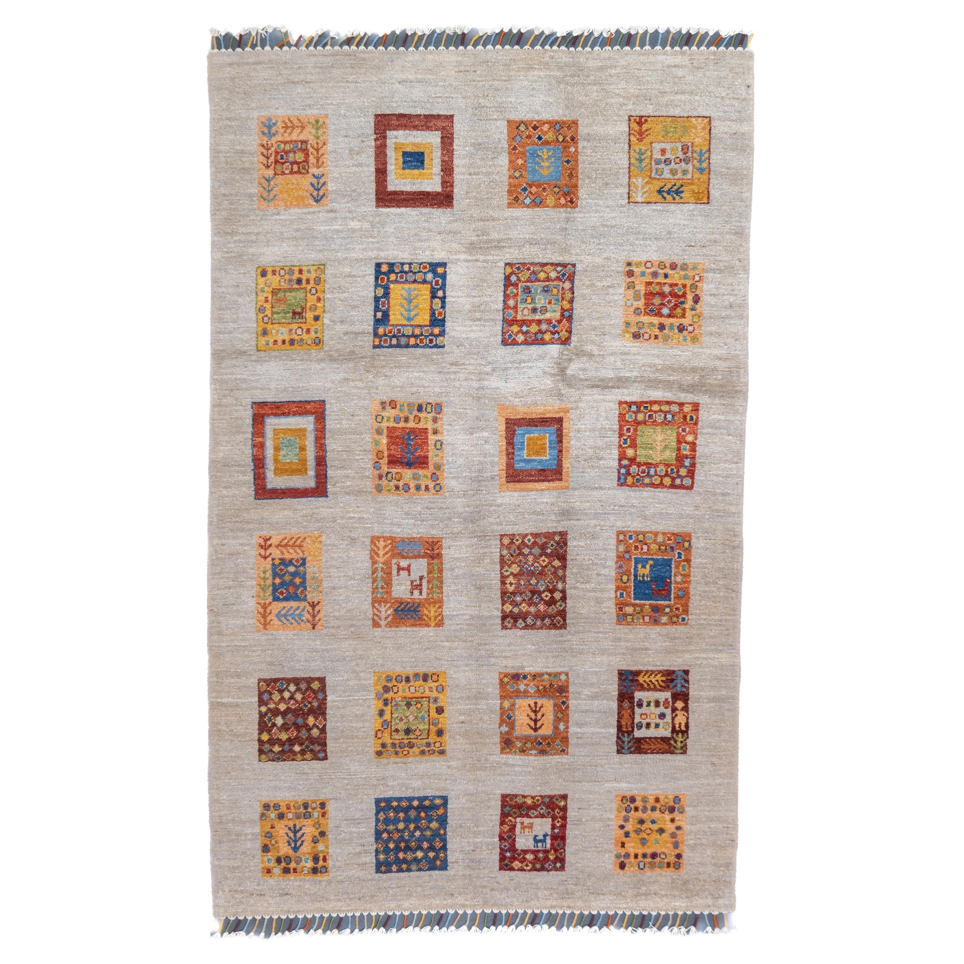 Gabbeh Rug 3'11'' x 6'3''