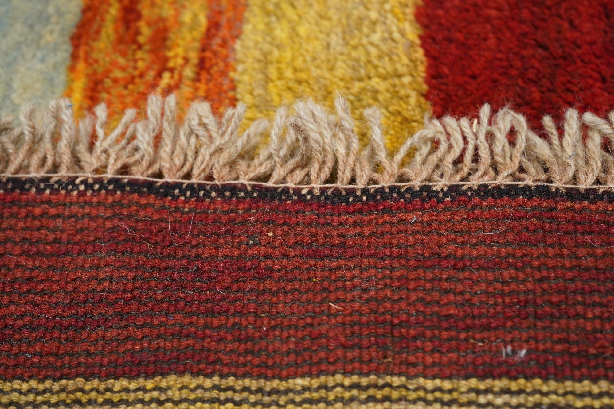 Gabbeh Teppich 3'5'' x 5'3'' im Angebot 4