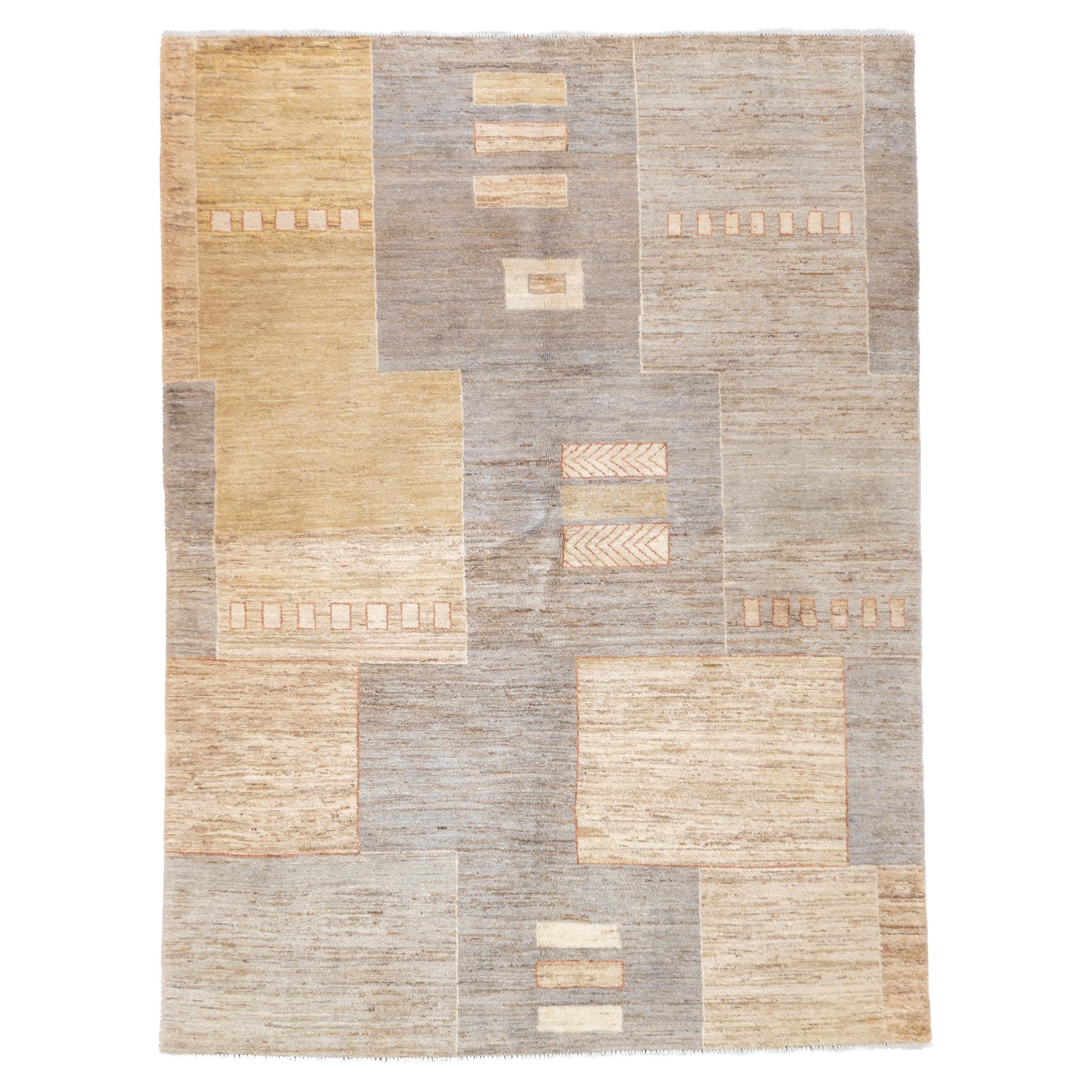 Gabbeh Teppich 4'10'' x 6'6''