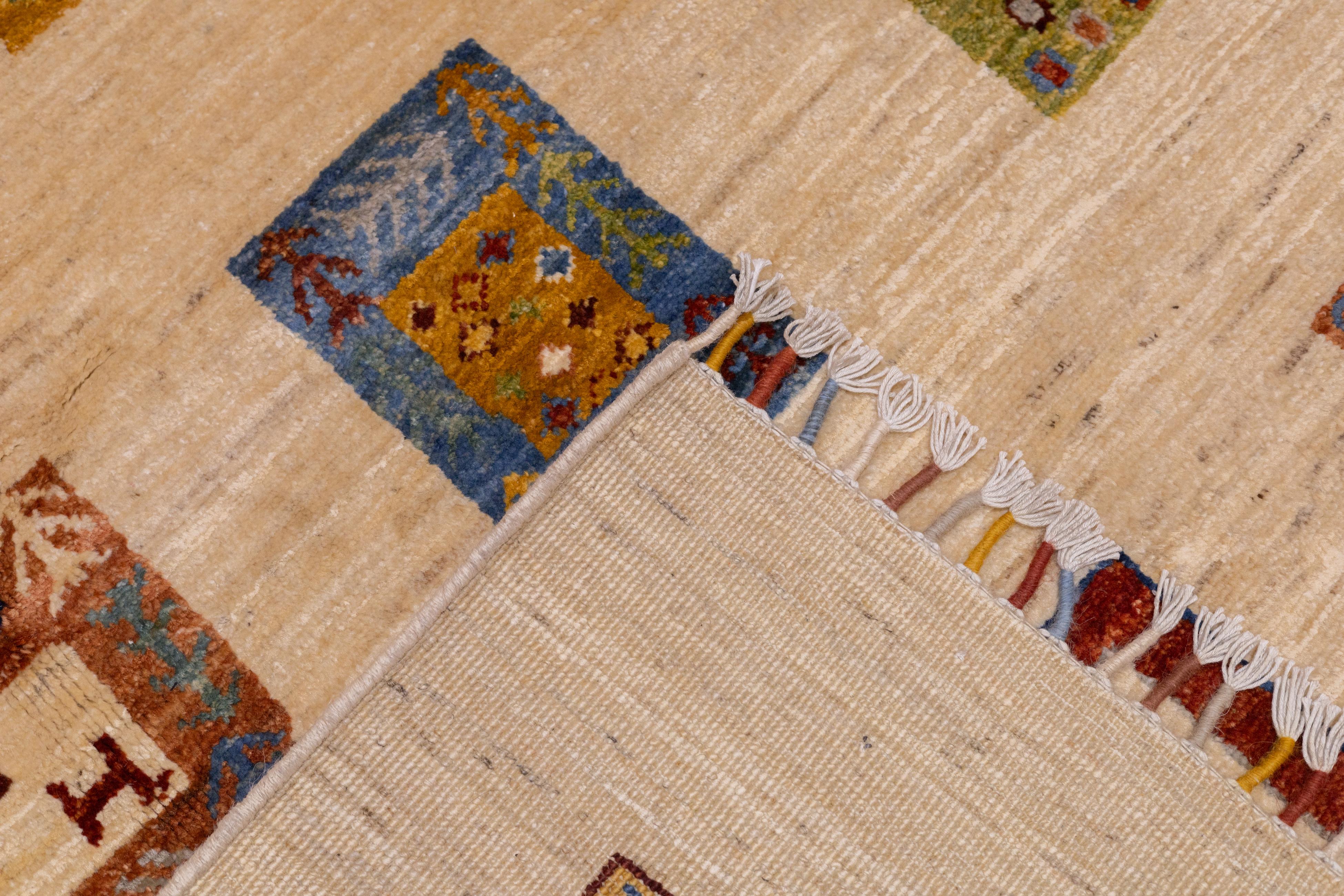 Gabbeh Teppich 4'11'' x 6'7'' im Angebot 4