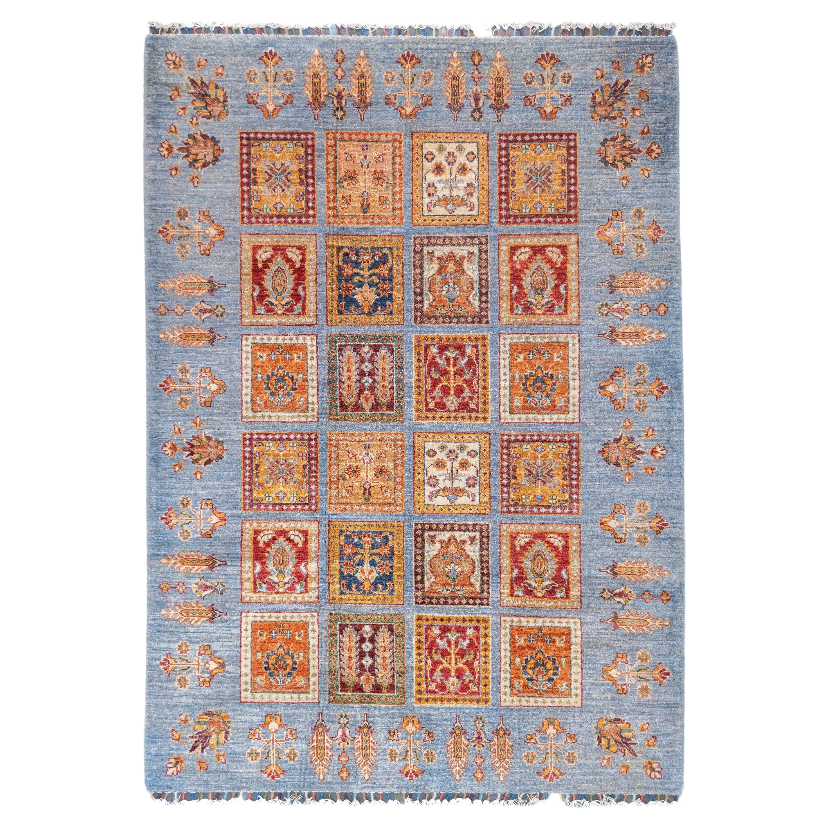Gabbeh Rug 4'2'' x 5'9''