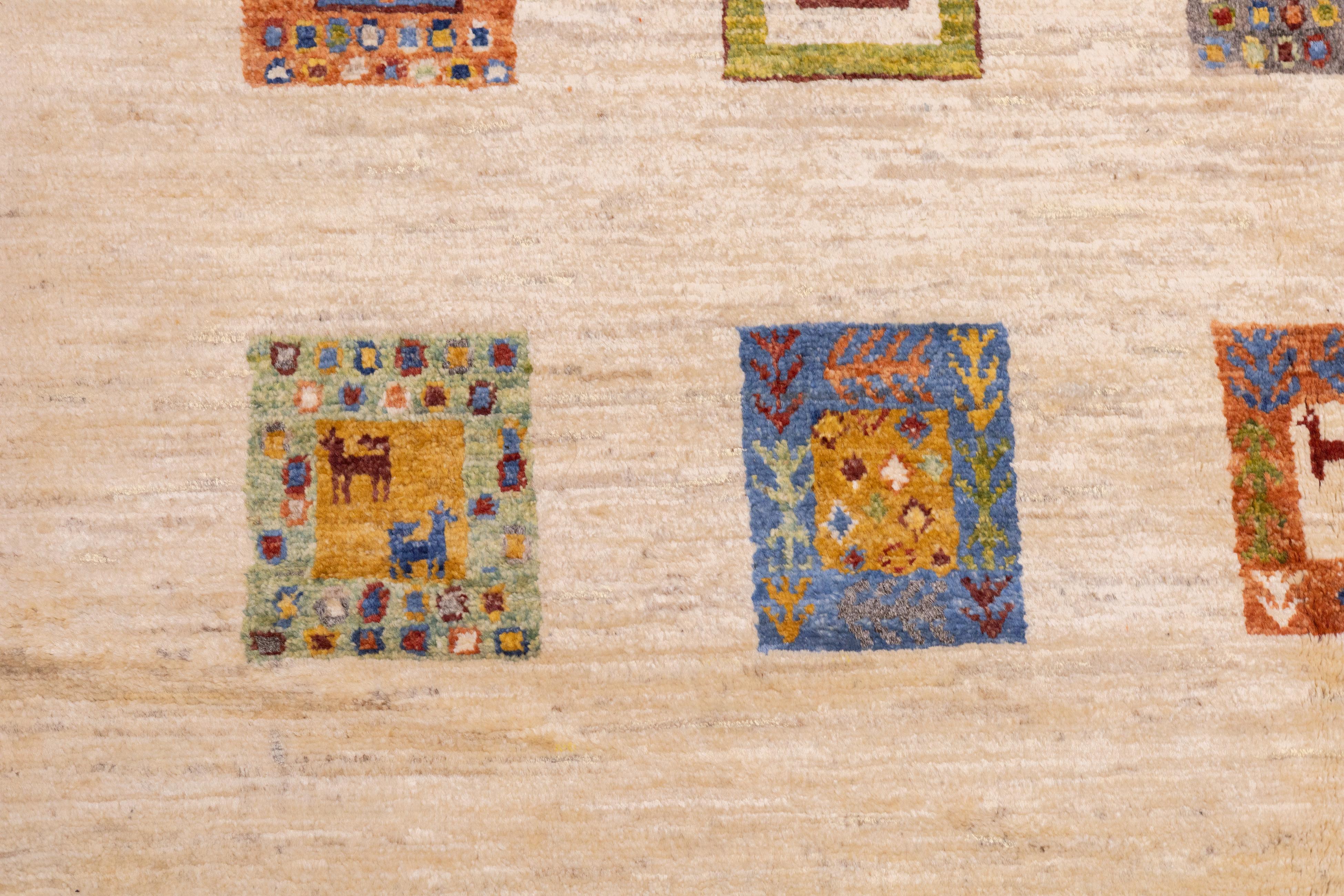 Tappeto Gabbeh 5'0'' x 6'6'' in vendita 1