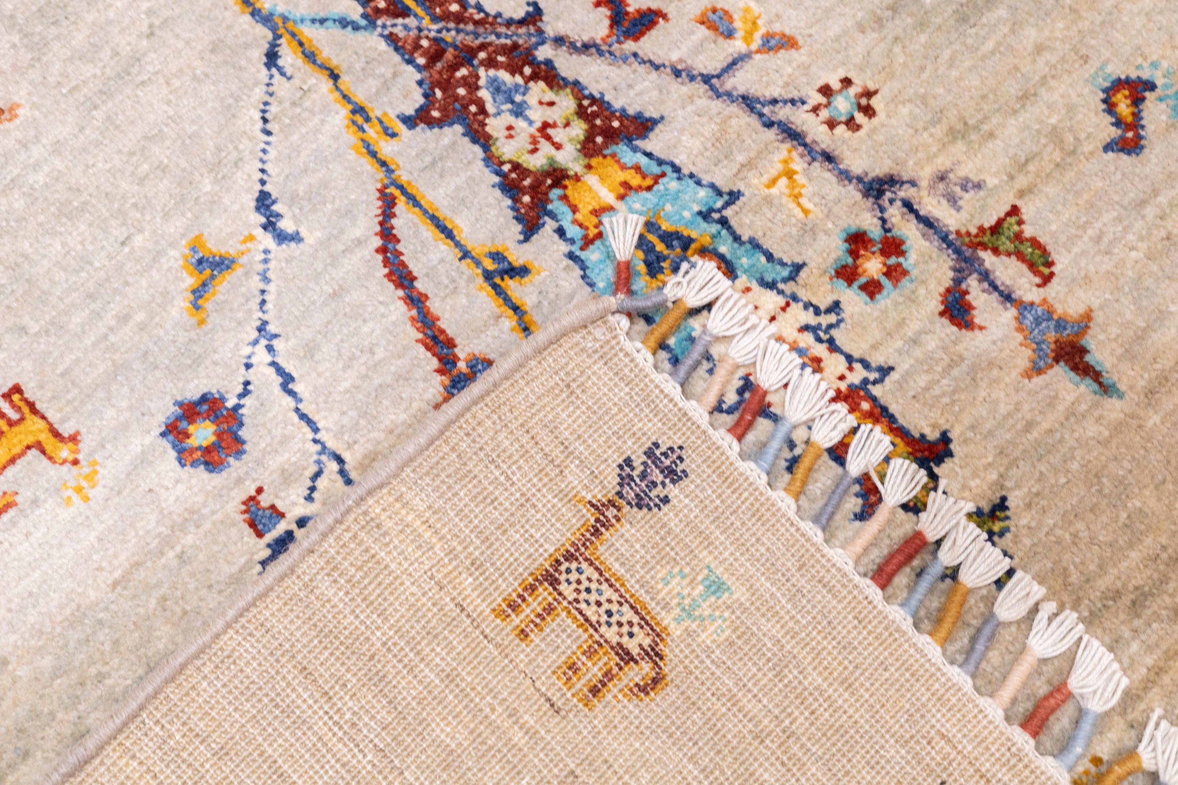Tappeto Gabbeh 5'6'' x 7'7'' in vendita 5