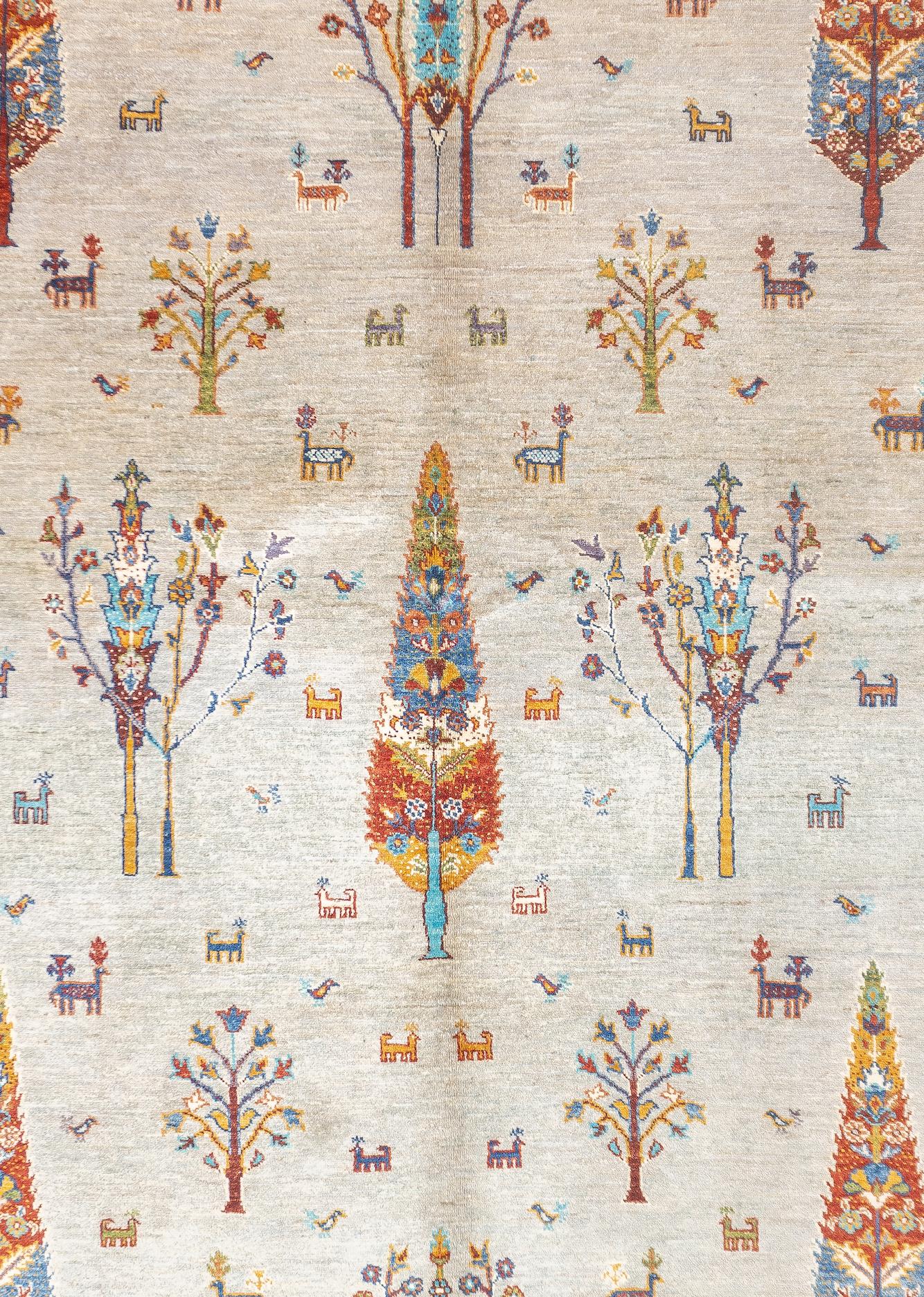 Persiano Tappeto Gabbeh 5'6'' x 7'7'' in vendita