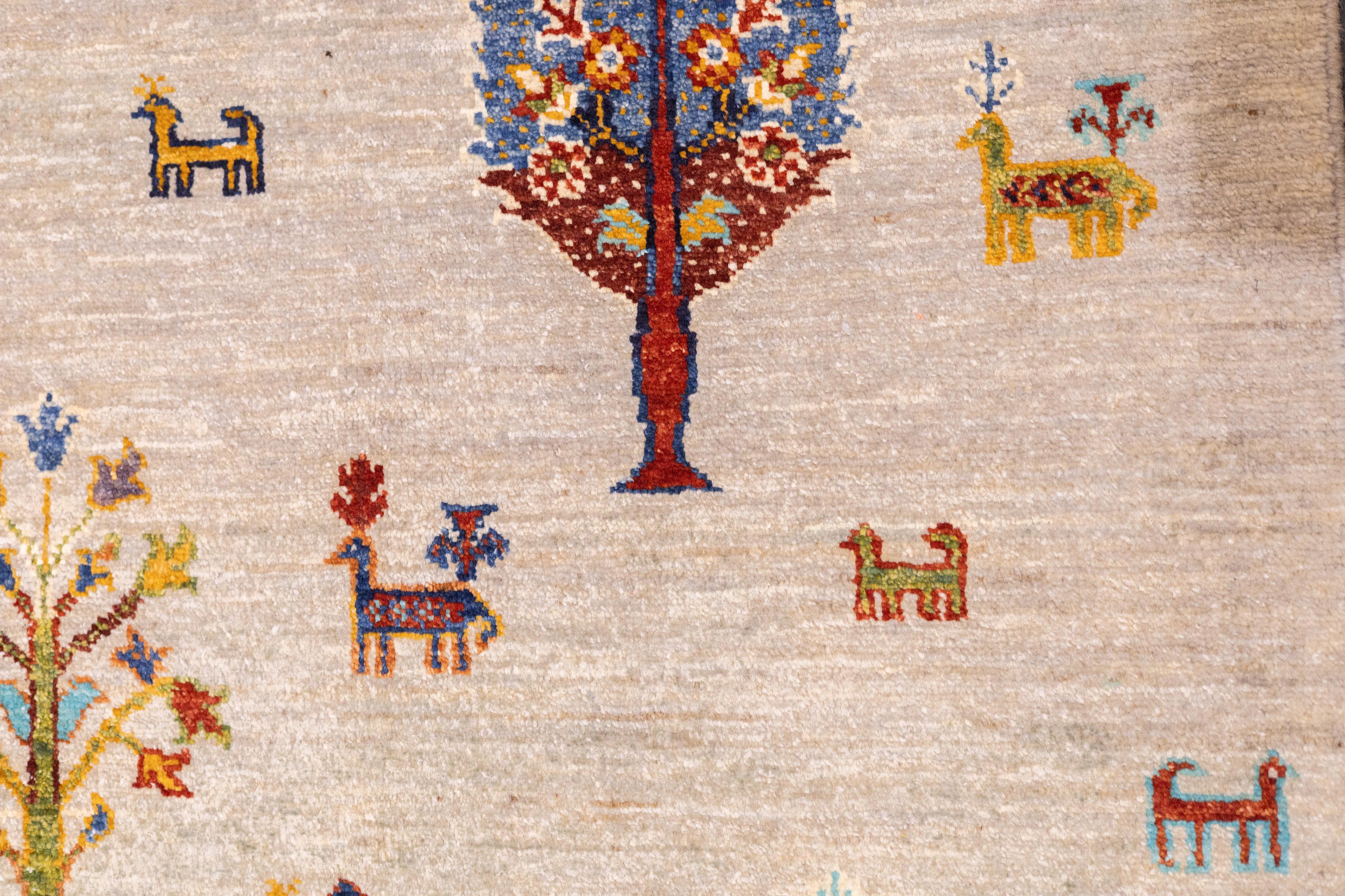 Tappeto Gabbeh 5'6'' x 7'7'' in vendita 1