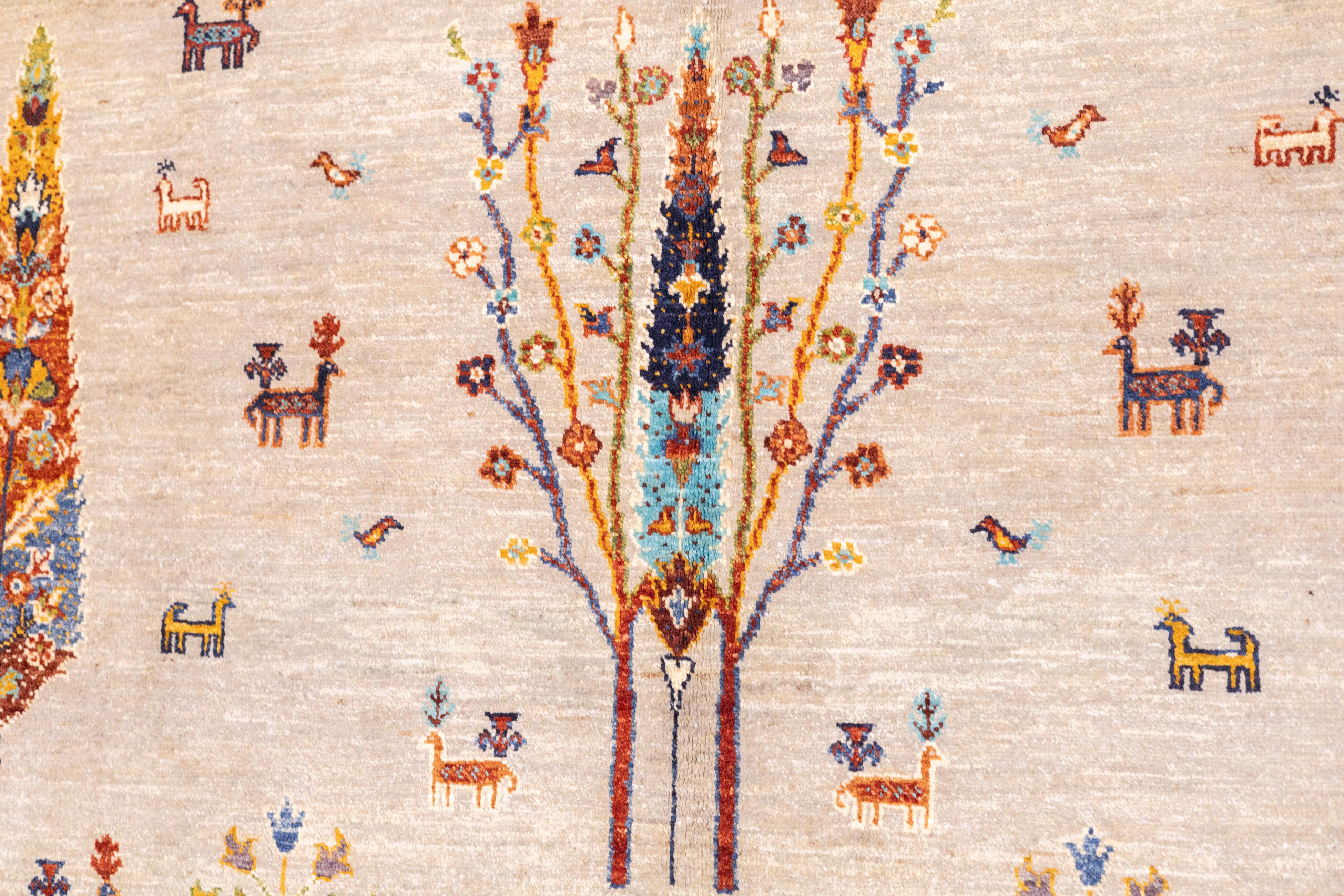 Tappeto Gabbeh 5'6'' x 7'7'' in vendita 2