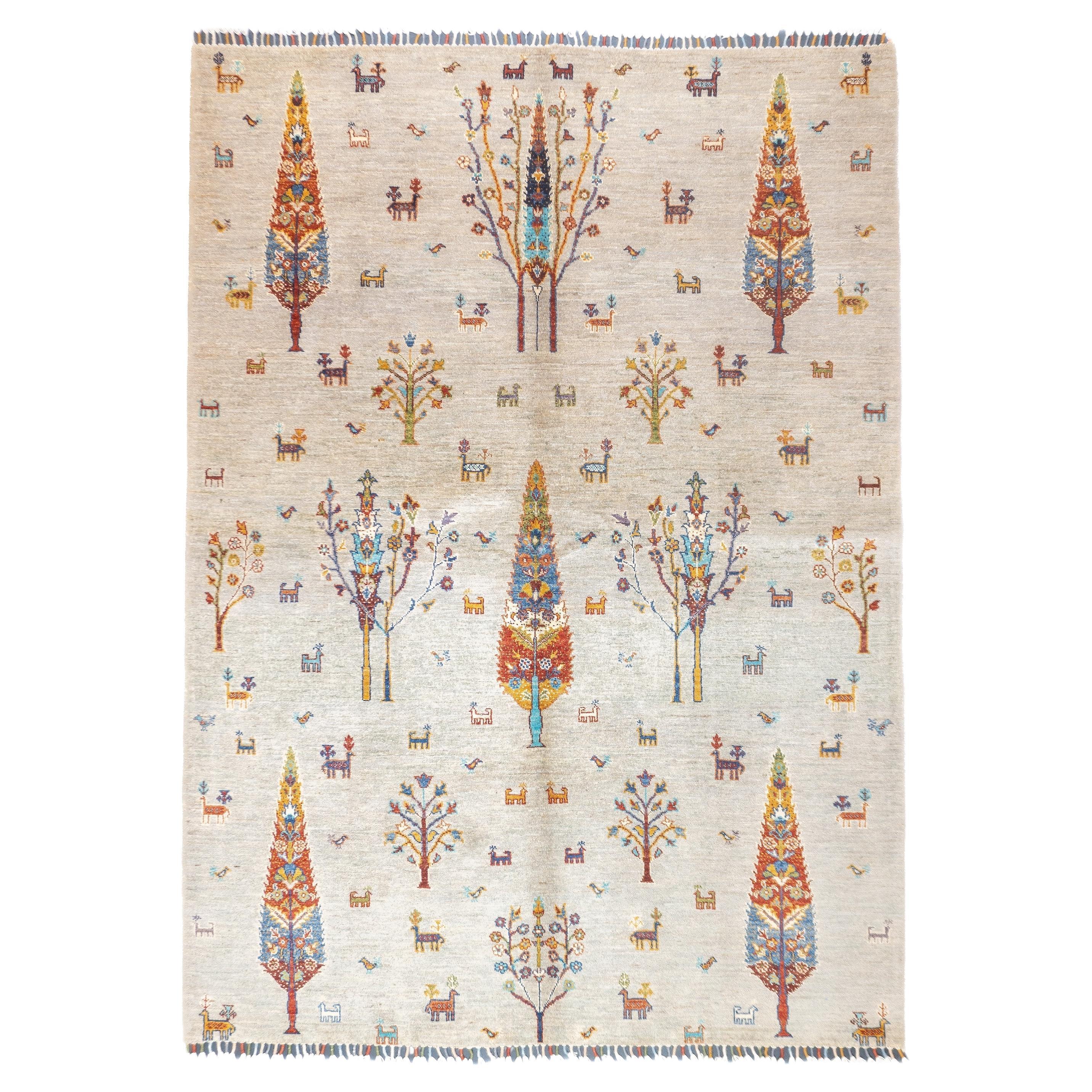 Gabbeh Rug 5'6'' x 7'7''