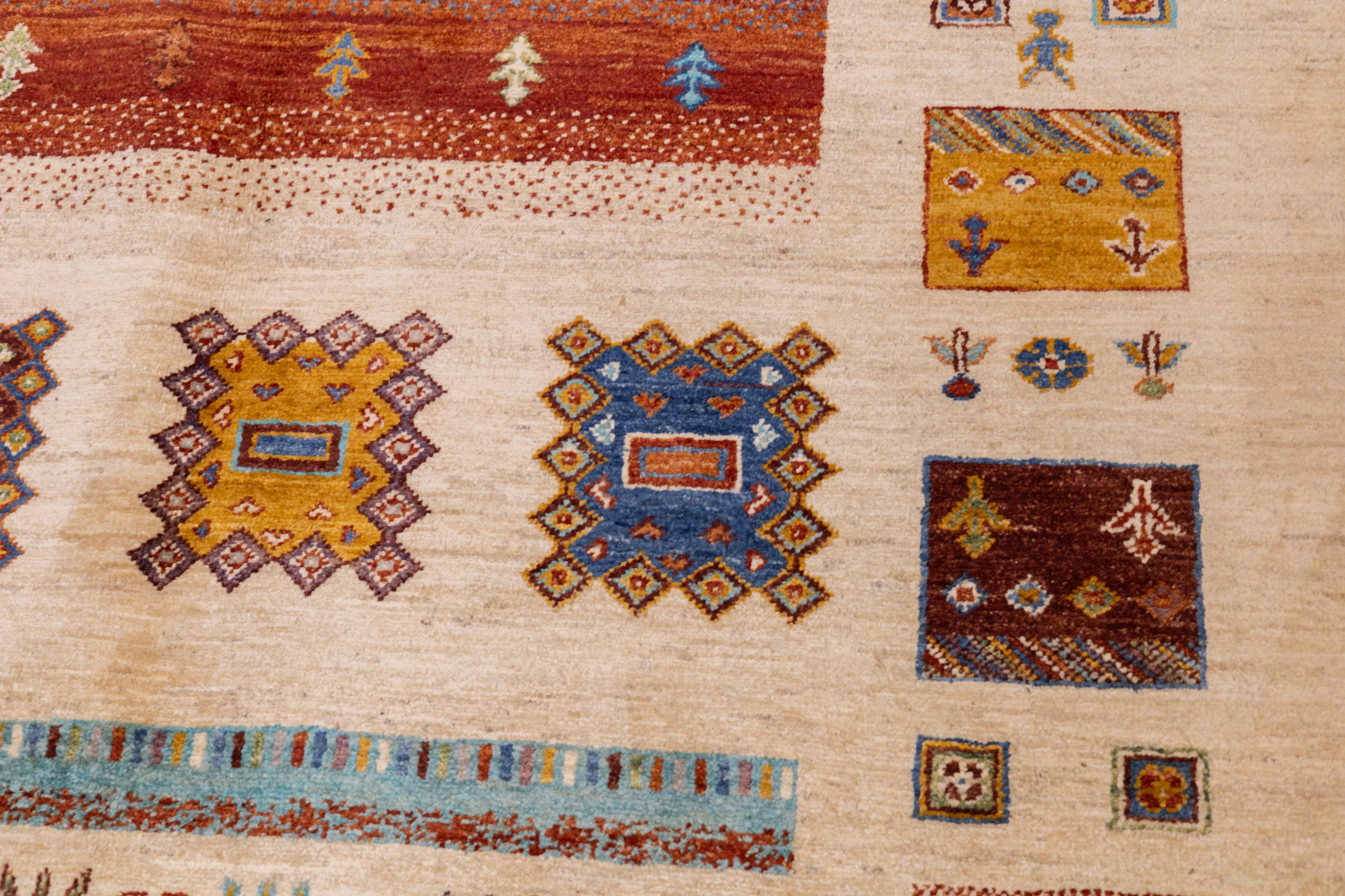 Gabbeh Teppich 5'8'' x 8'0