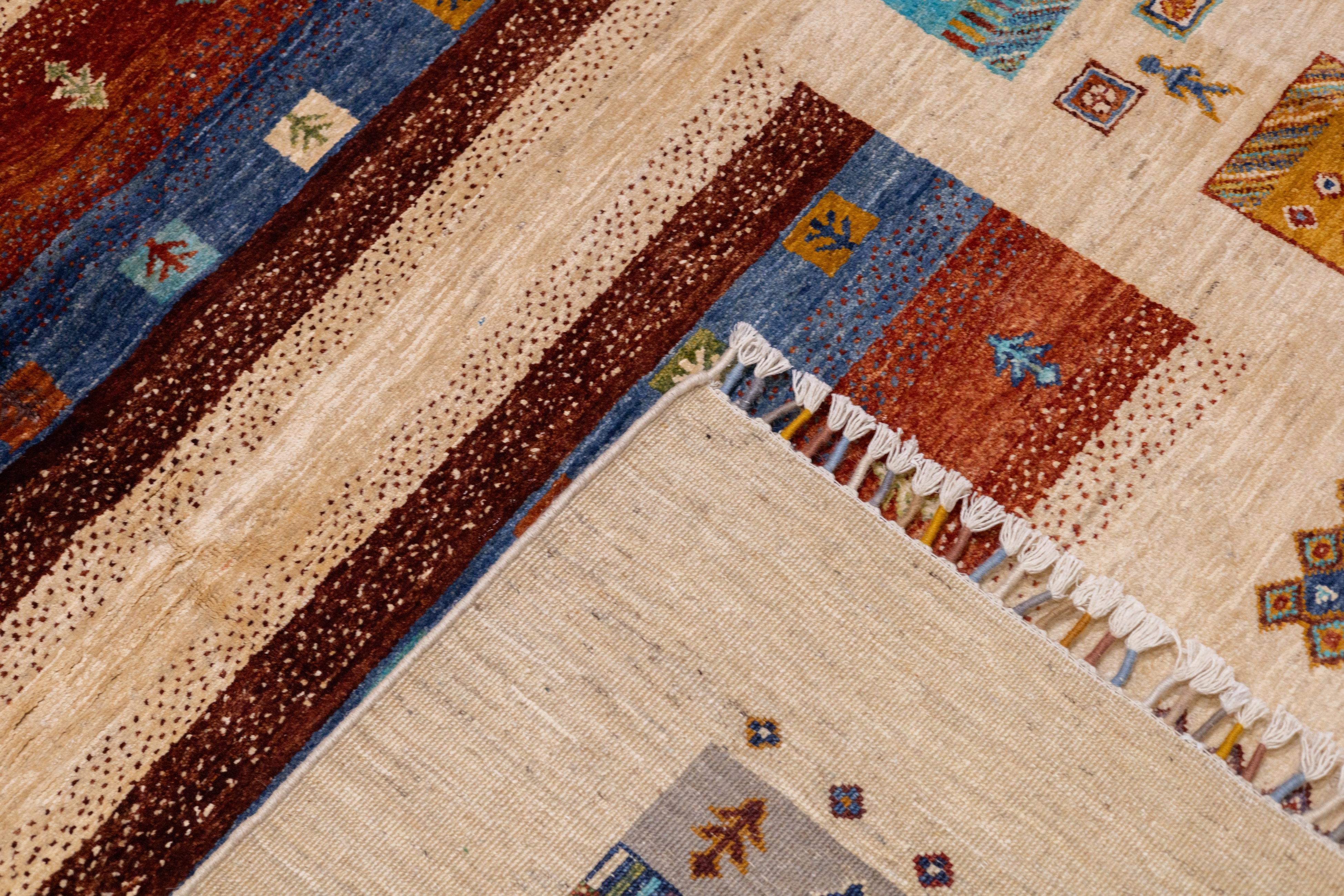 Gabbeh Teppich 5'8'' x 8'0