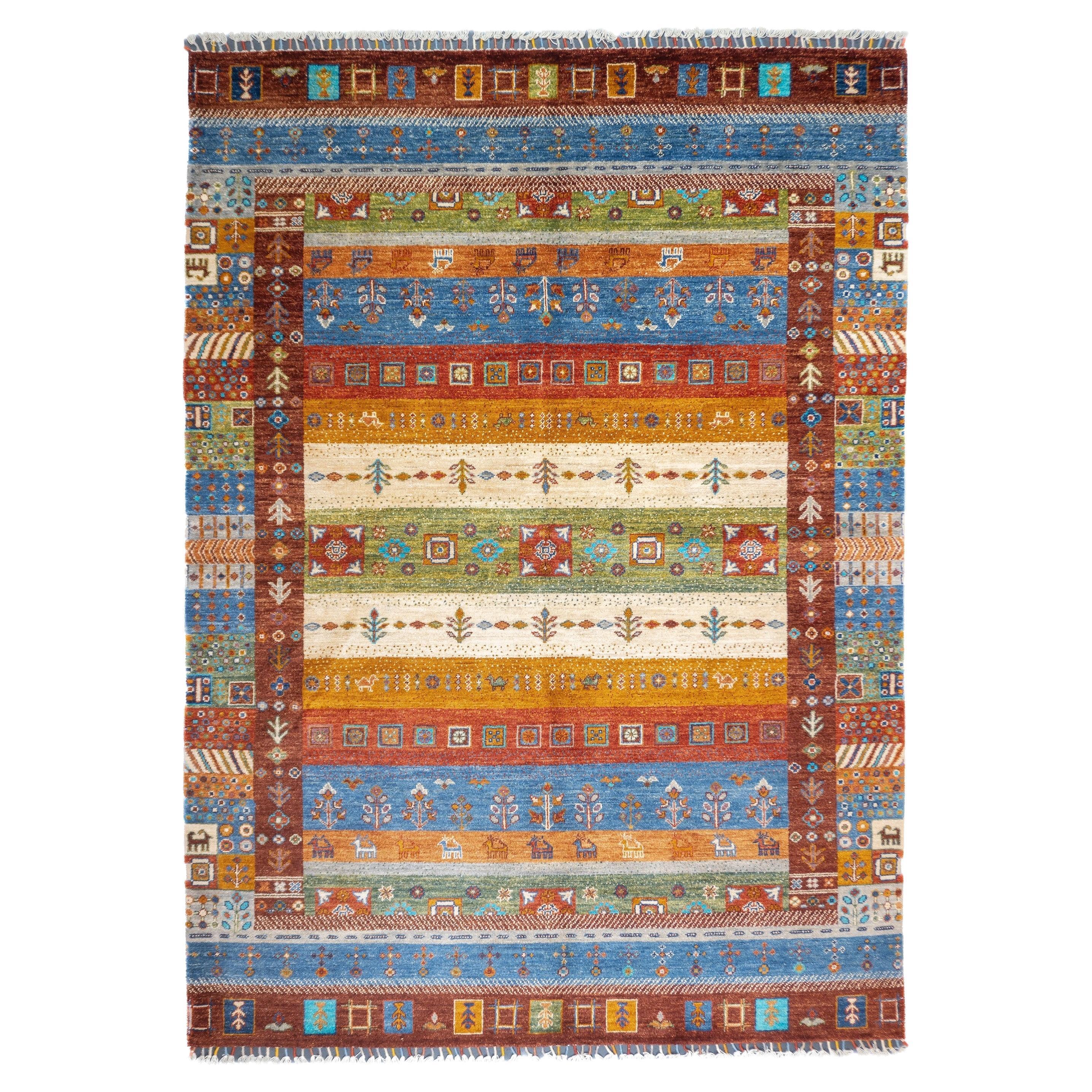 Gabbeh Teppich 5'9'' x 8'0"