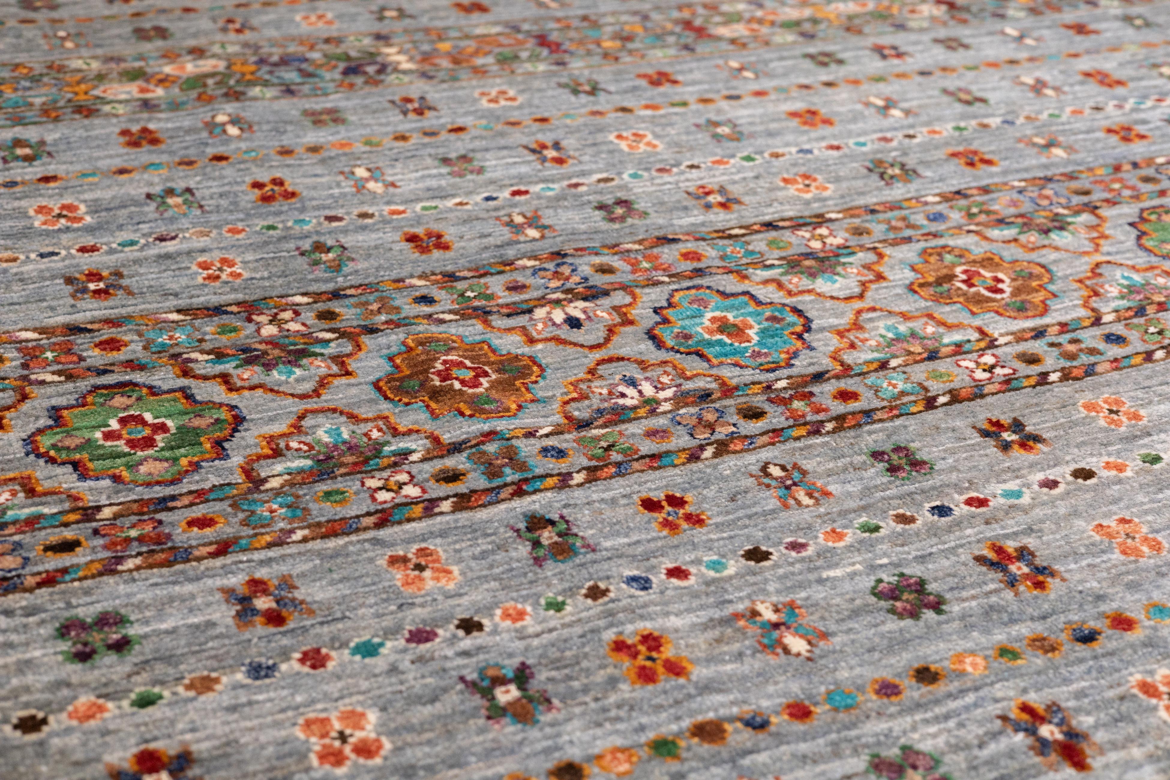 Gabbeh Teppich 6'10'' x 10'5'' im Angebot 1