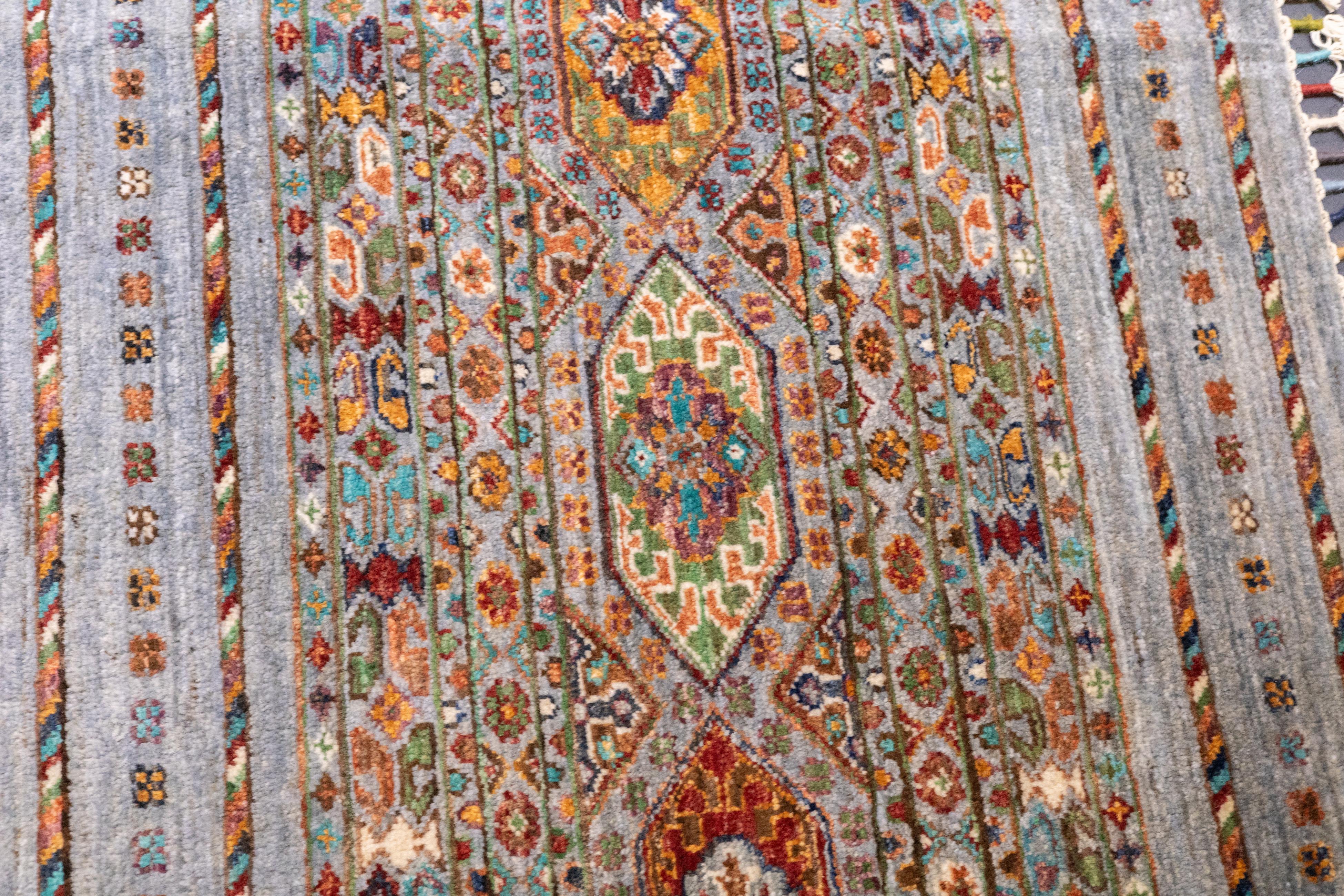 Gabbeh Rug 6'10'' x 9'8'' im Zustand „Neu“ im Angebot in New York, NY
