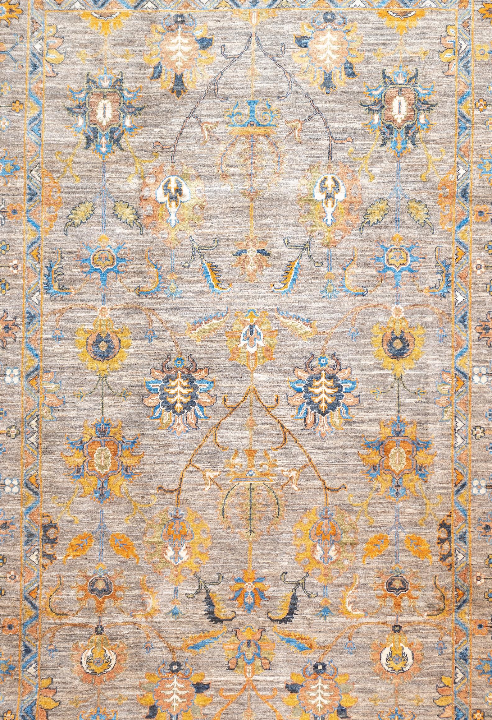 Gabbeh Teppich 6'5'' x 9'6'' (Persisch) im Angebot