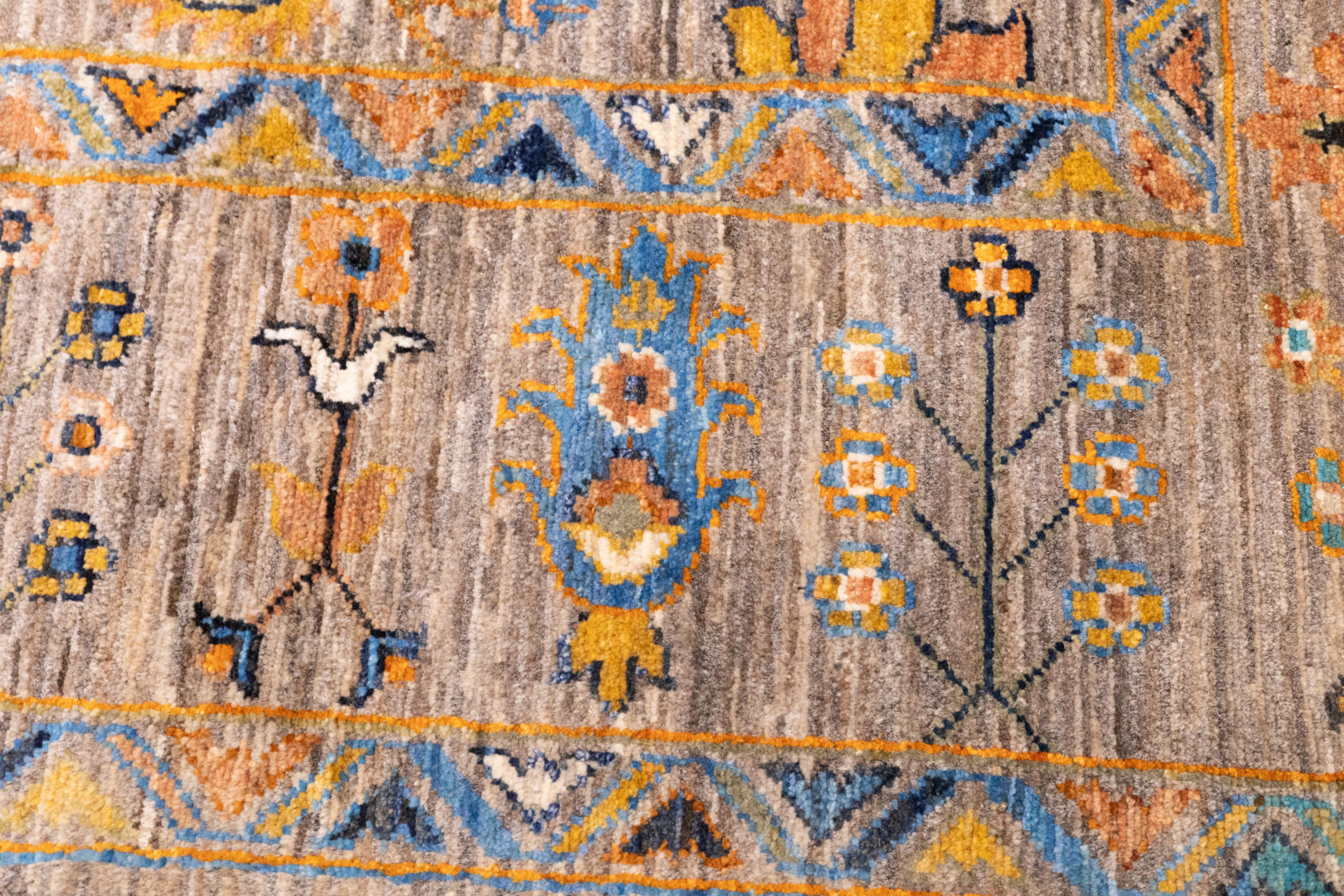 Gabbeh Teppich 6'5'' x 9'6'' (21. Jahrhundert und zeitgenössisch) im Angebot