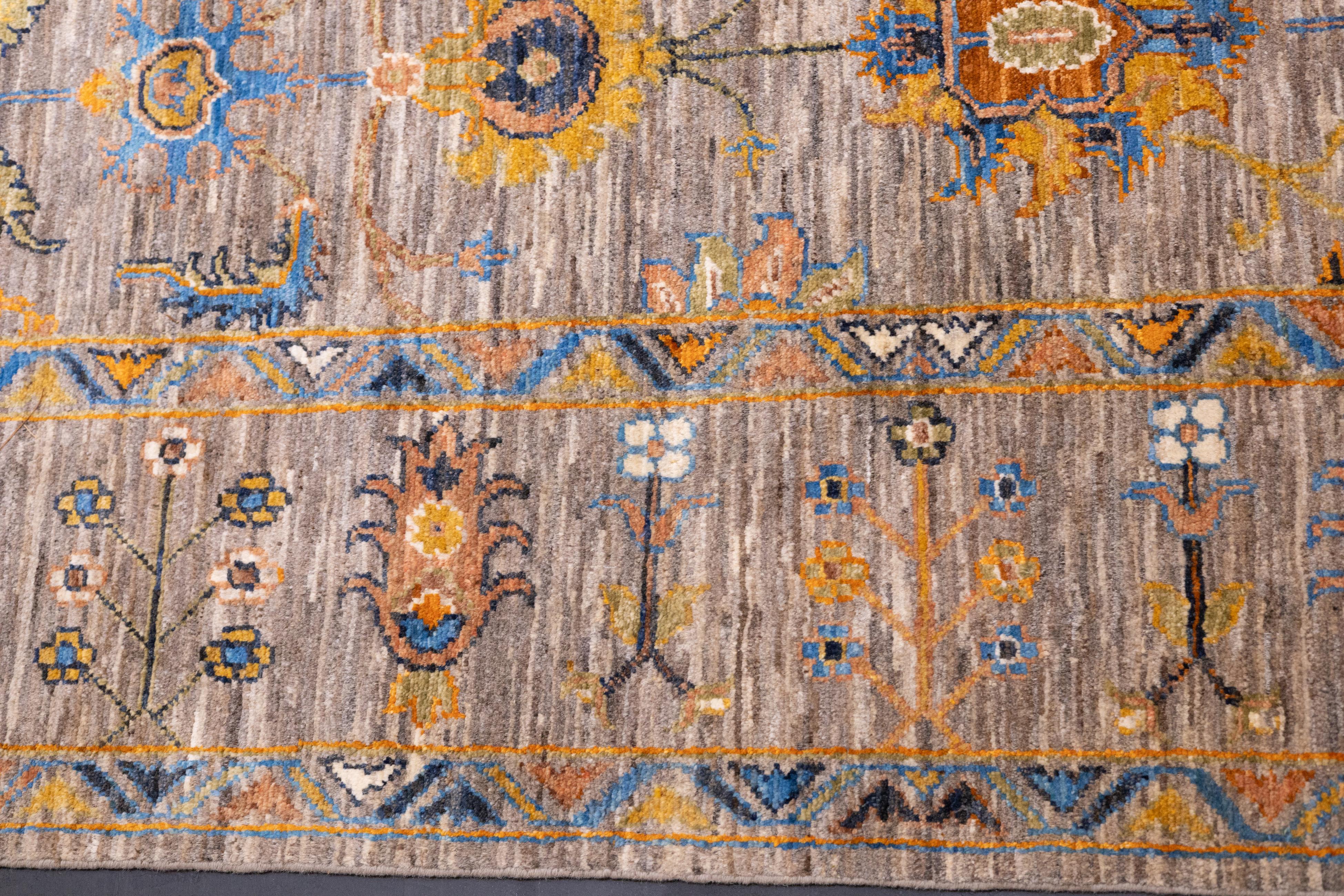 Gabbeh Teppich 6'5'' x 9'6'' (Wolle) im Angebot