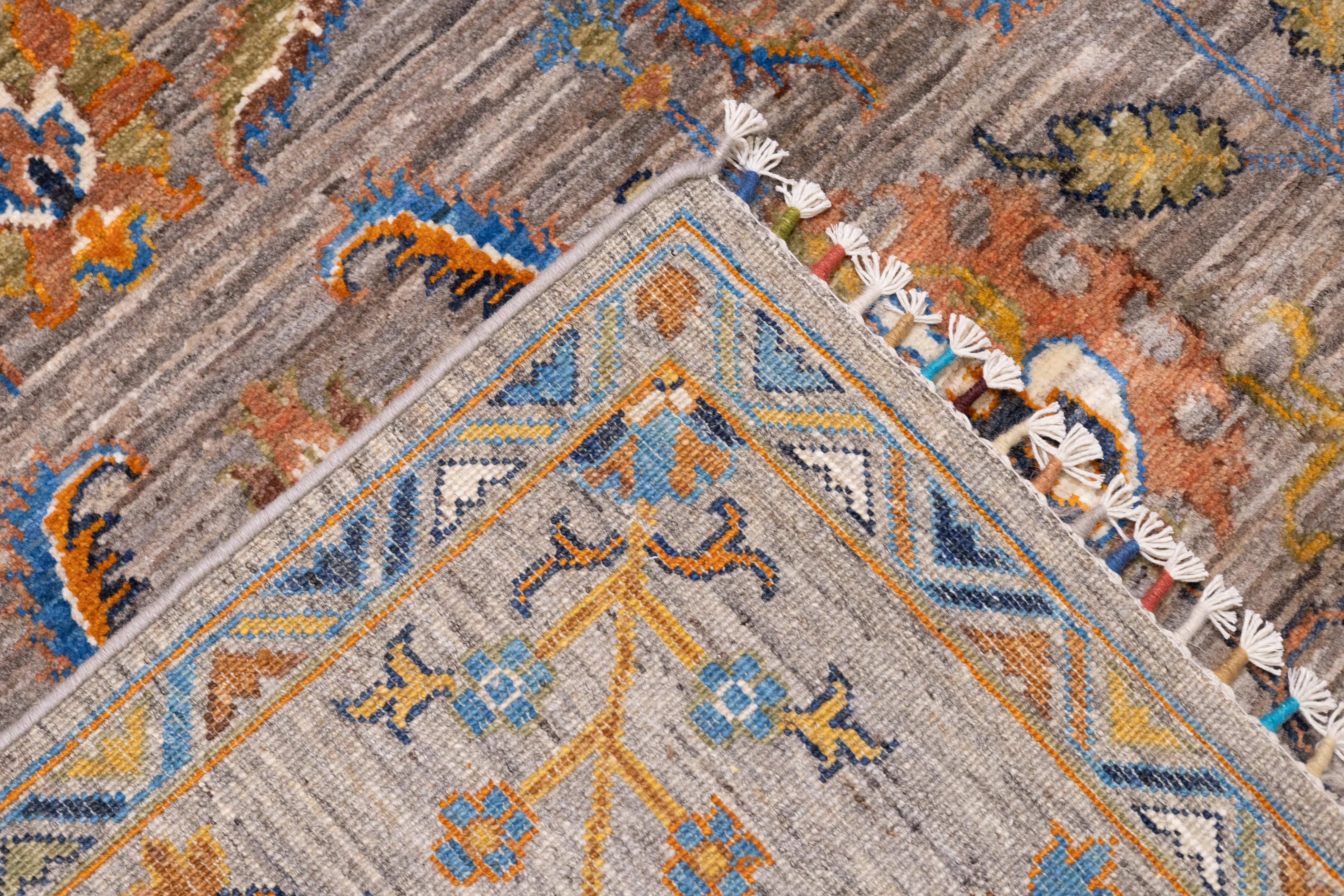Gabbeh Teppich 6'5'' x 9'6'' im Angebot 3