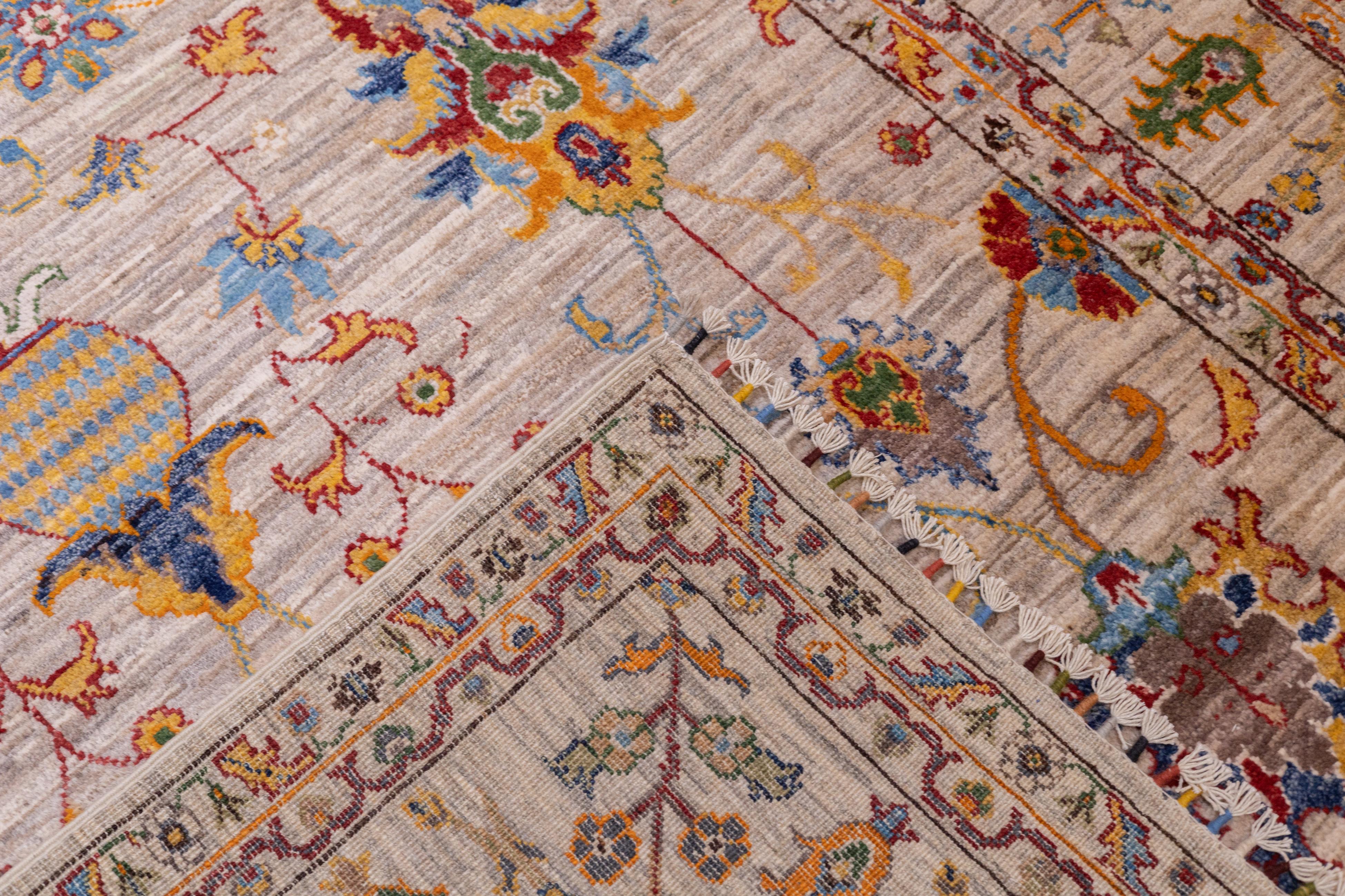 Gabbeh Teppich 6'5'' x 9'9'' im Angebot 2