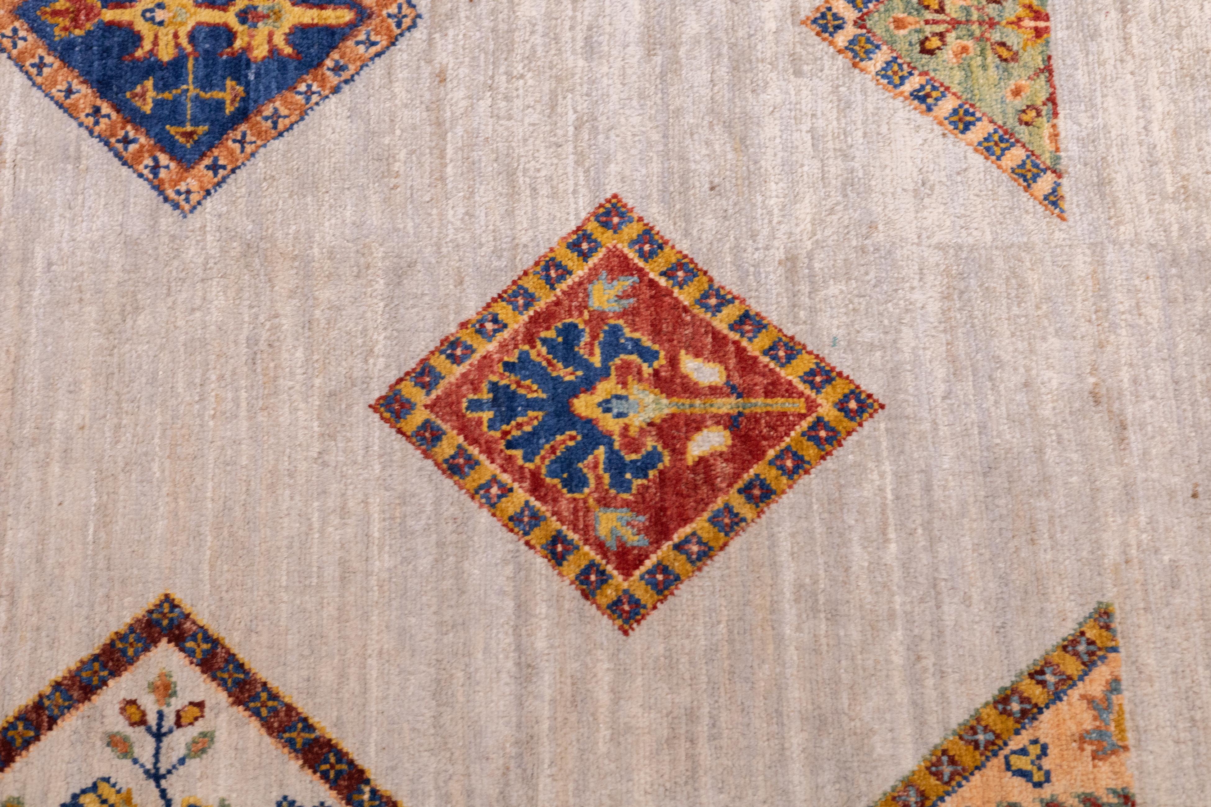 XXI secolo e contemporaneo Tappeto Gabbeh 6'8'' x 9'7'' in vendita