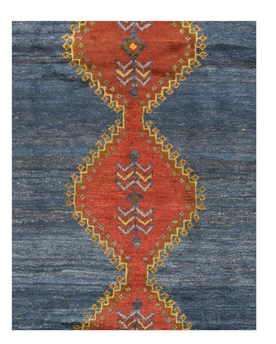 Gabbeh Teppich 6'8'' x 9'9'' (Persisch) im Angebot