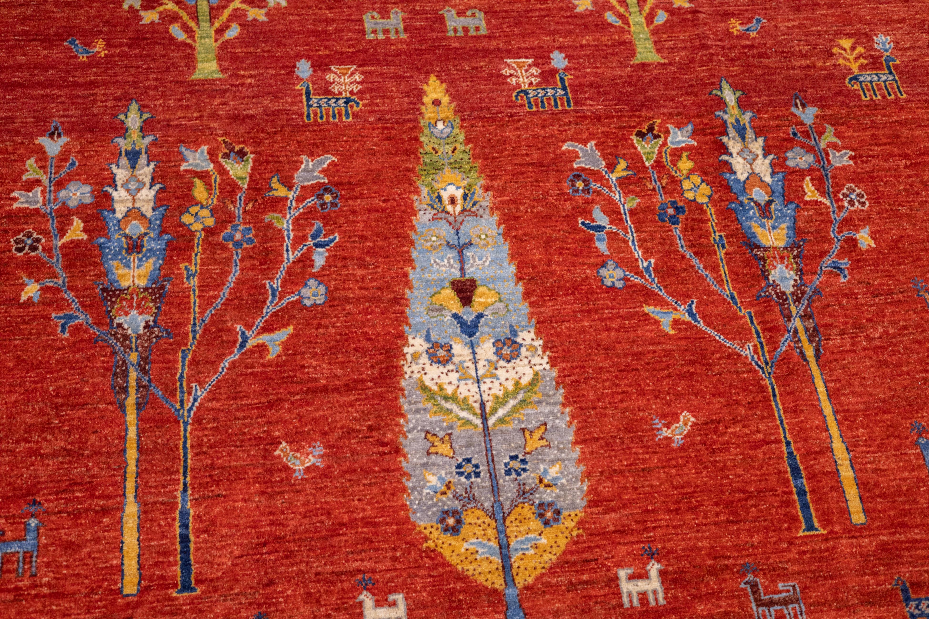 Gabbeh Teppich 6'8'' x 9'9'' im Angebot 1