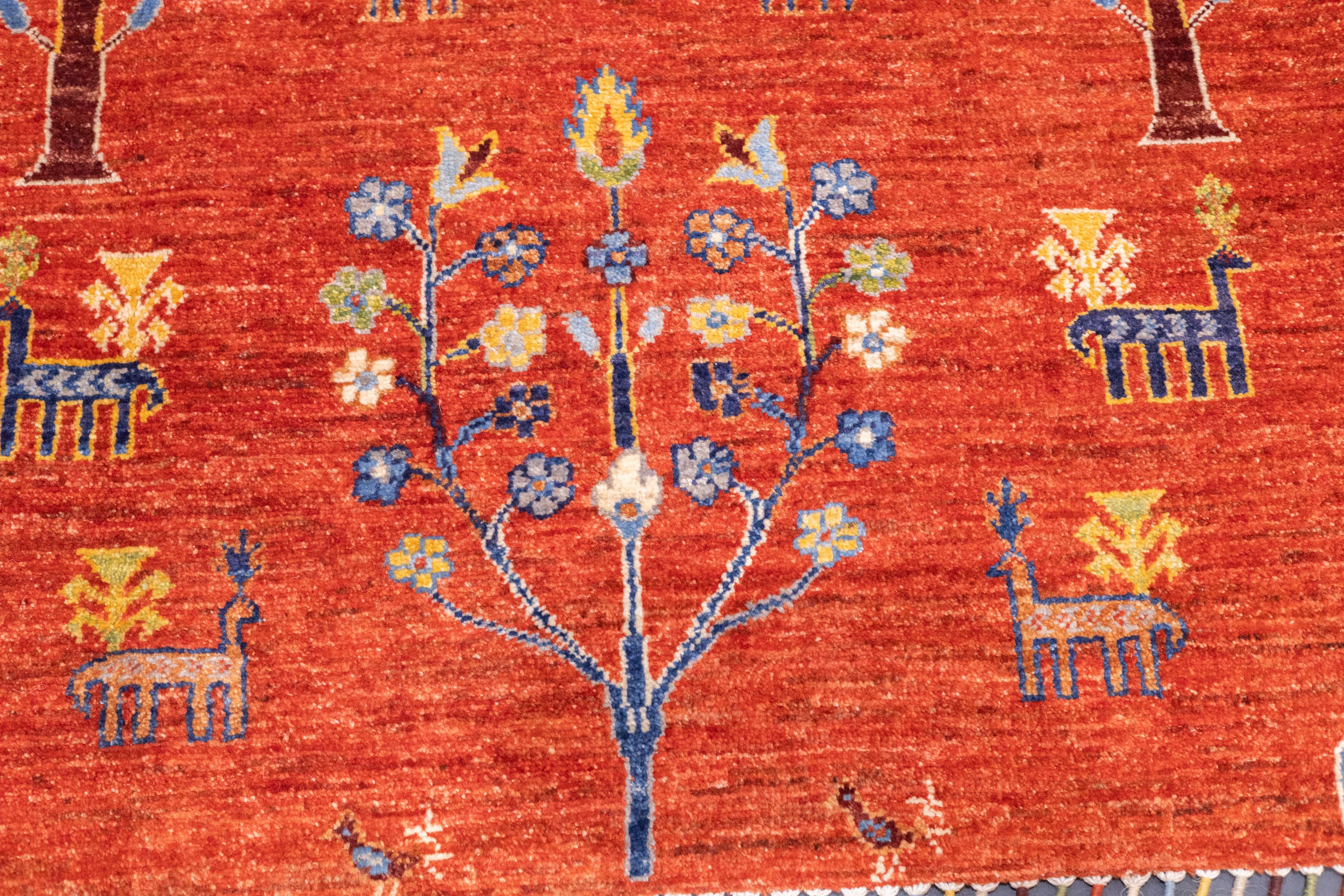 Gabbeh Teppich 6'8'' x 9'9'' im Angebot 3