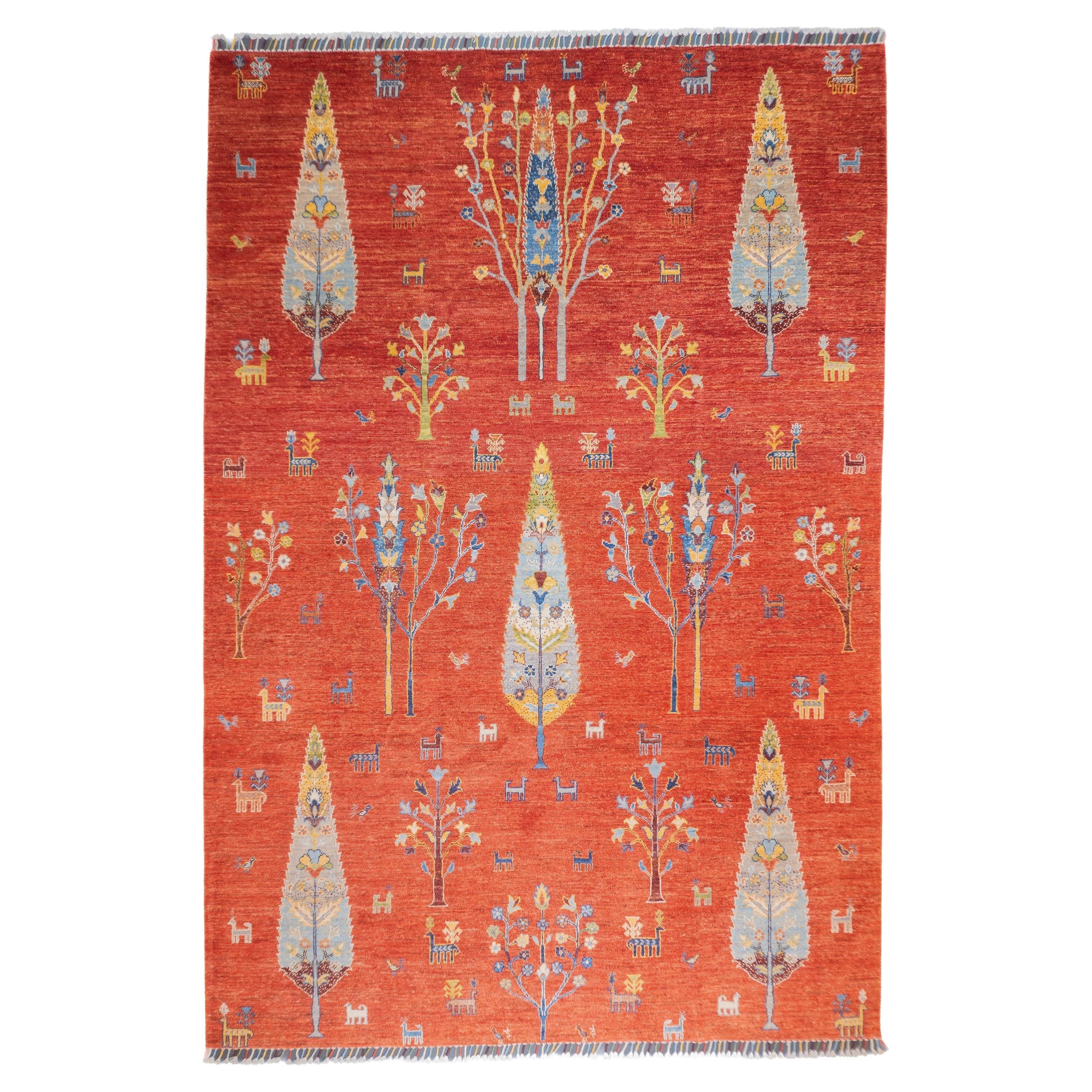 Gabbeh Teppich 6'8'' x 9'9''